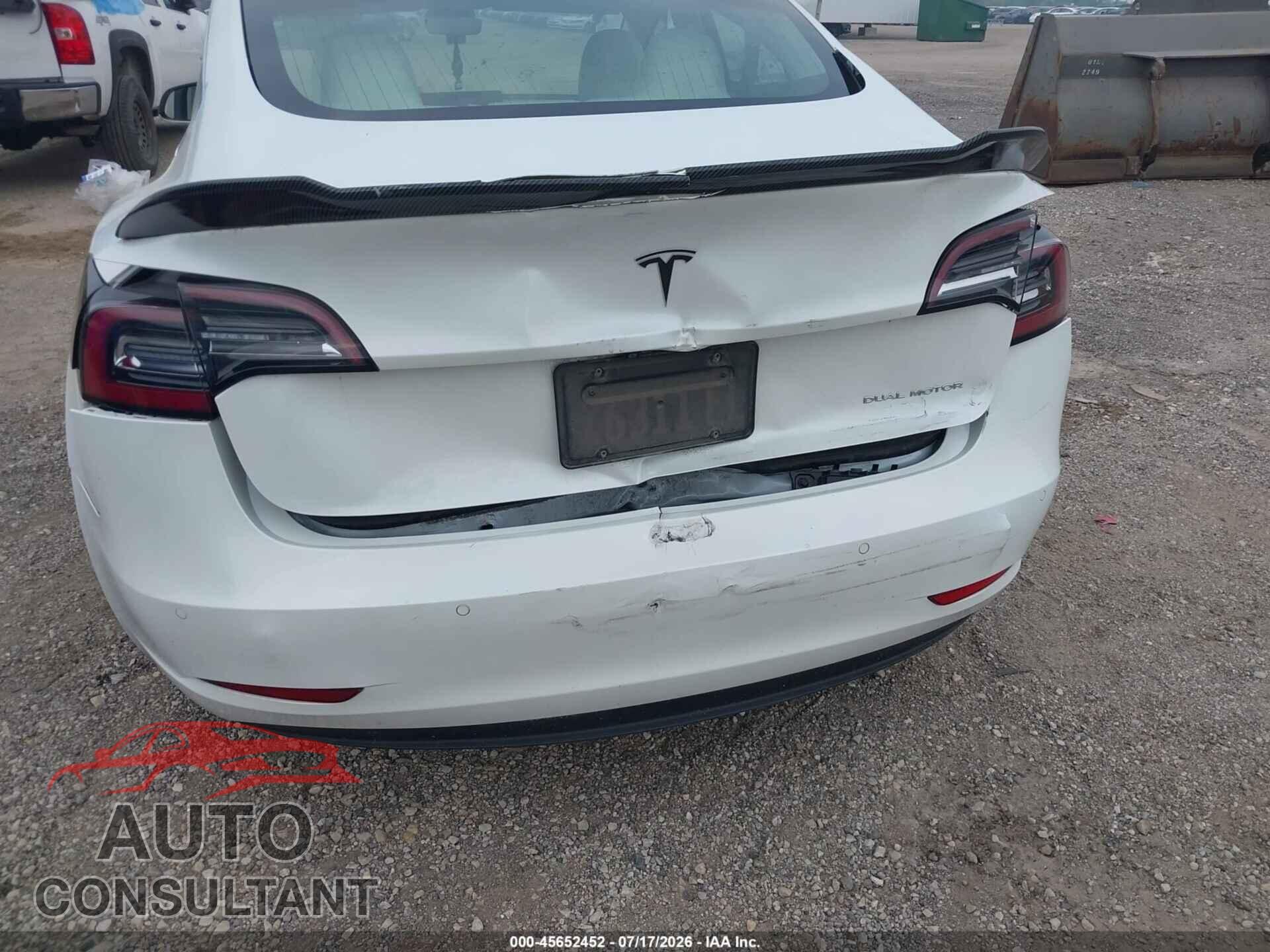 TESLA MODEL 3 2020 - 5YJ3E1EB3LF791306