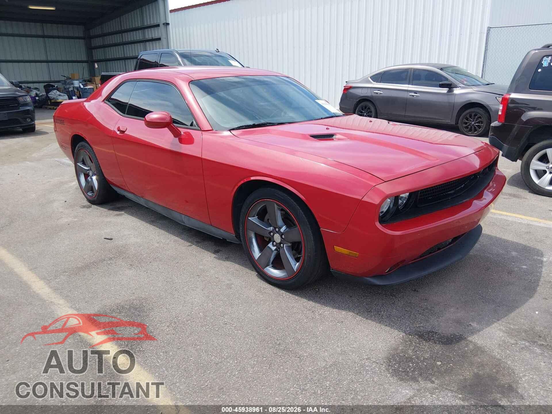 DODGE CHALLENGER 2013 - 2C3CDYAG2DH575377