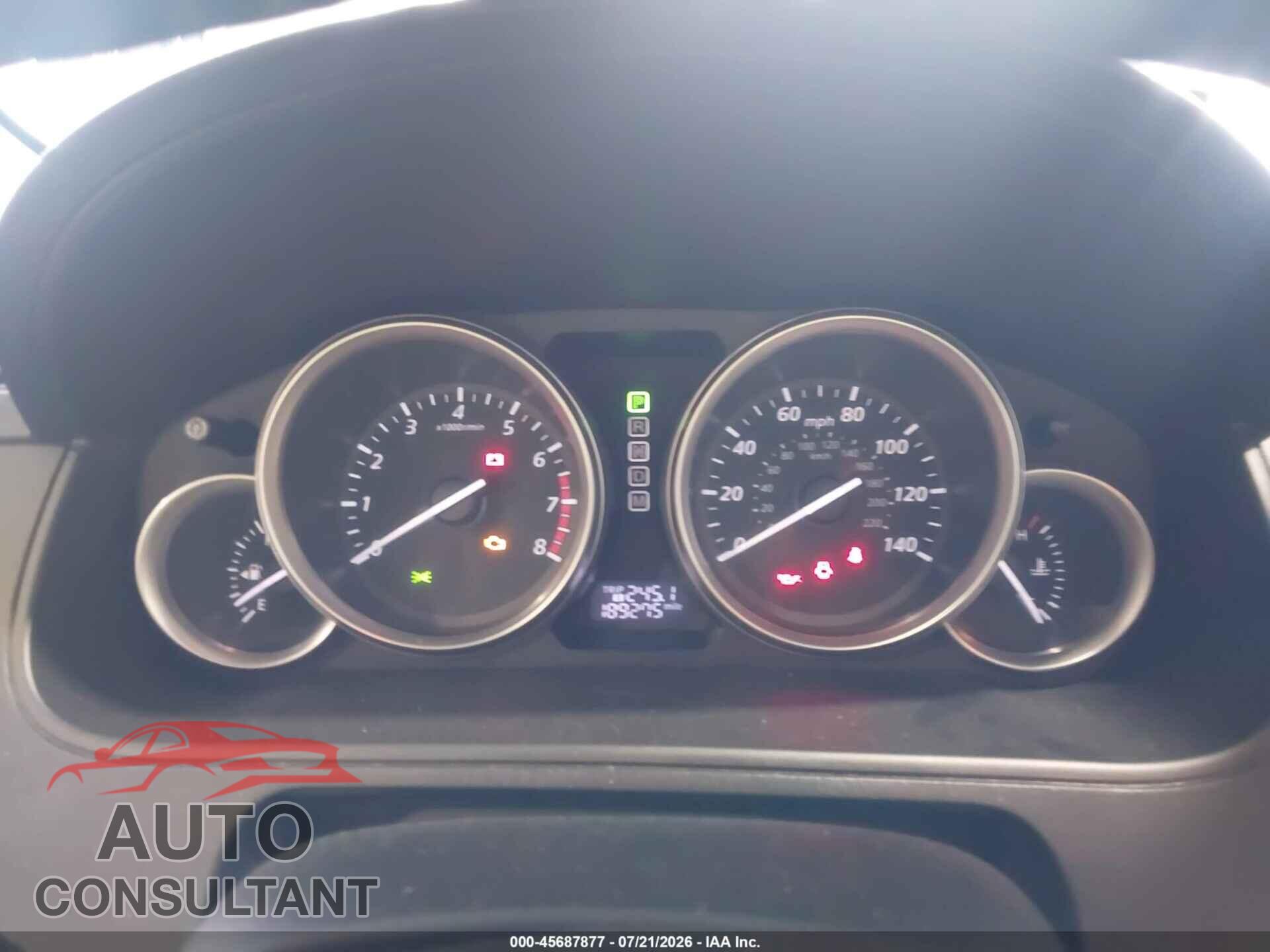 MAZDA CX-9 2014 - JM3TB3DA8E0444026