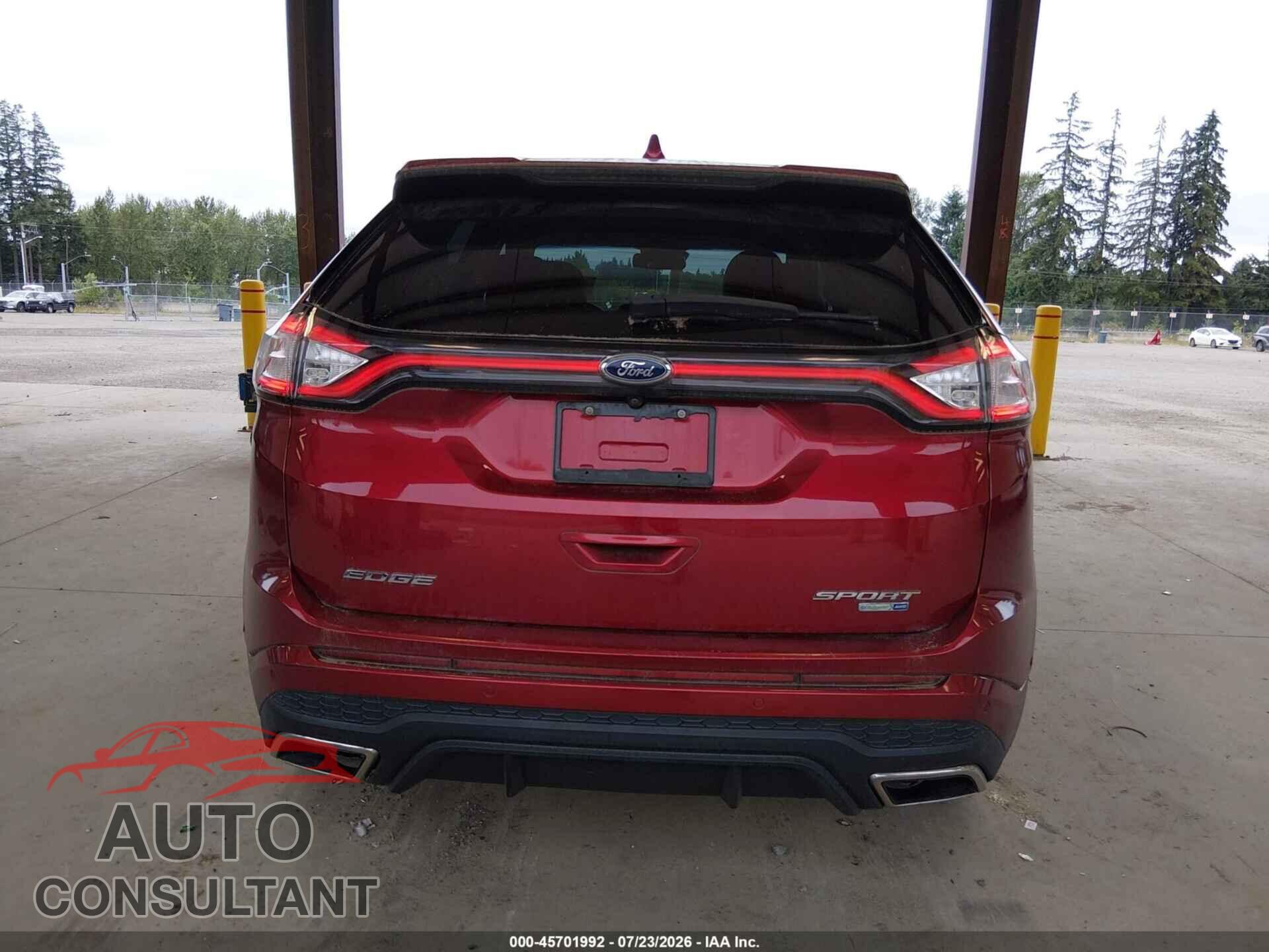 FORD EDGE 2017 - 2FMPK4AP2HBB38060