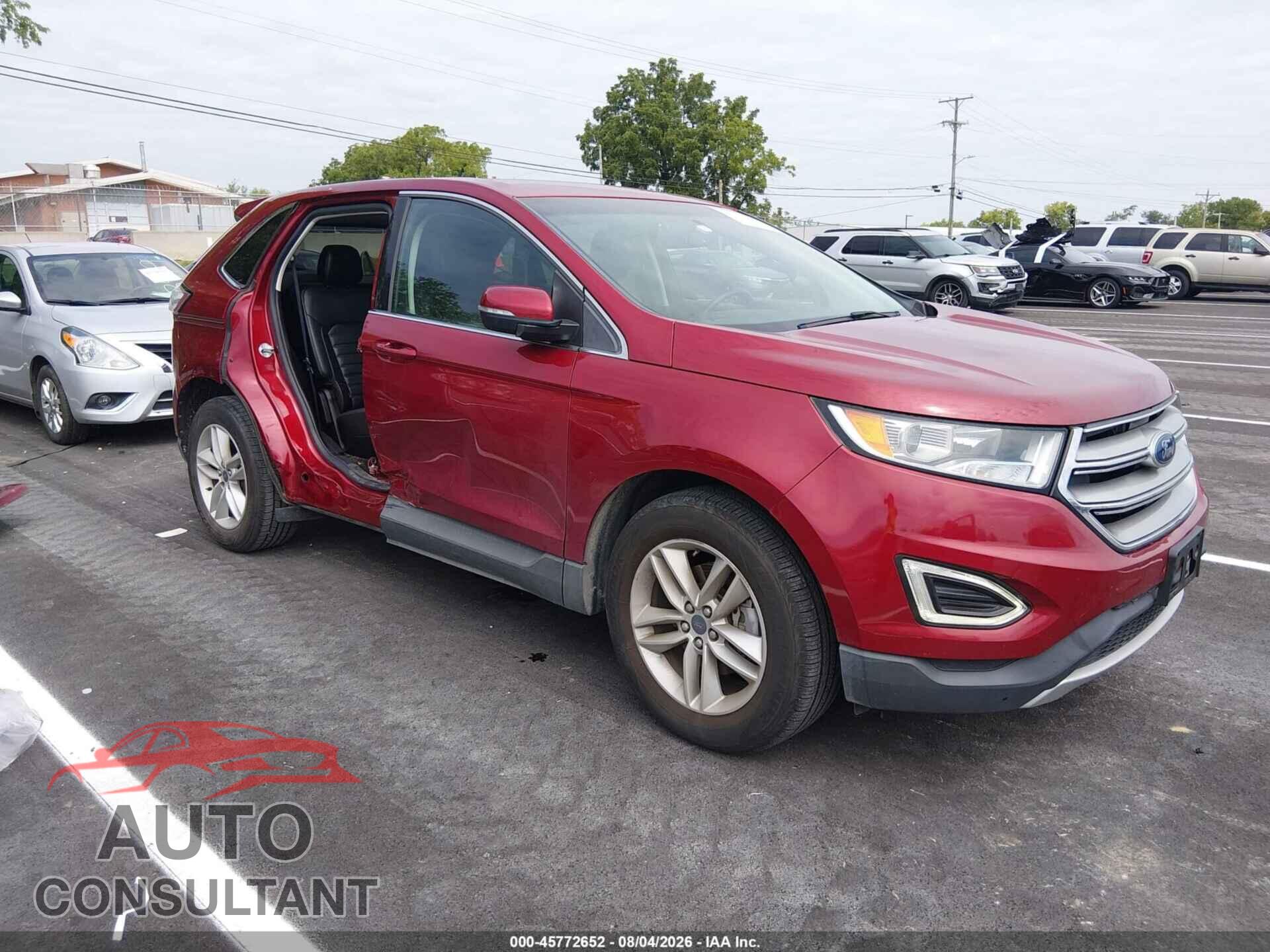 FORD EDGE 2015 - 2FMTK3J80FBB30456