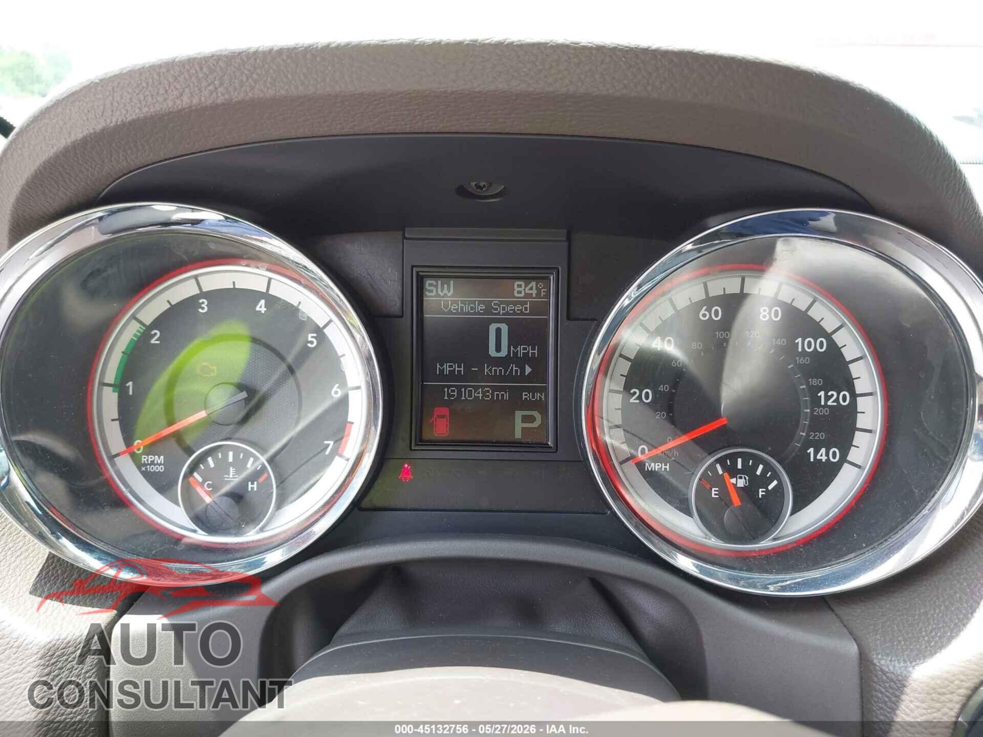 DODGE DURANGO 2013 - 1C4RDHAG2DC669509
