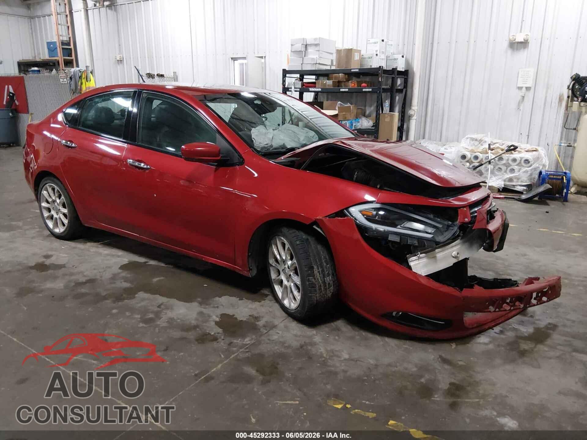 DODGE DART 2013 - 1C3CDFCA0DD131988
