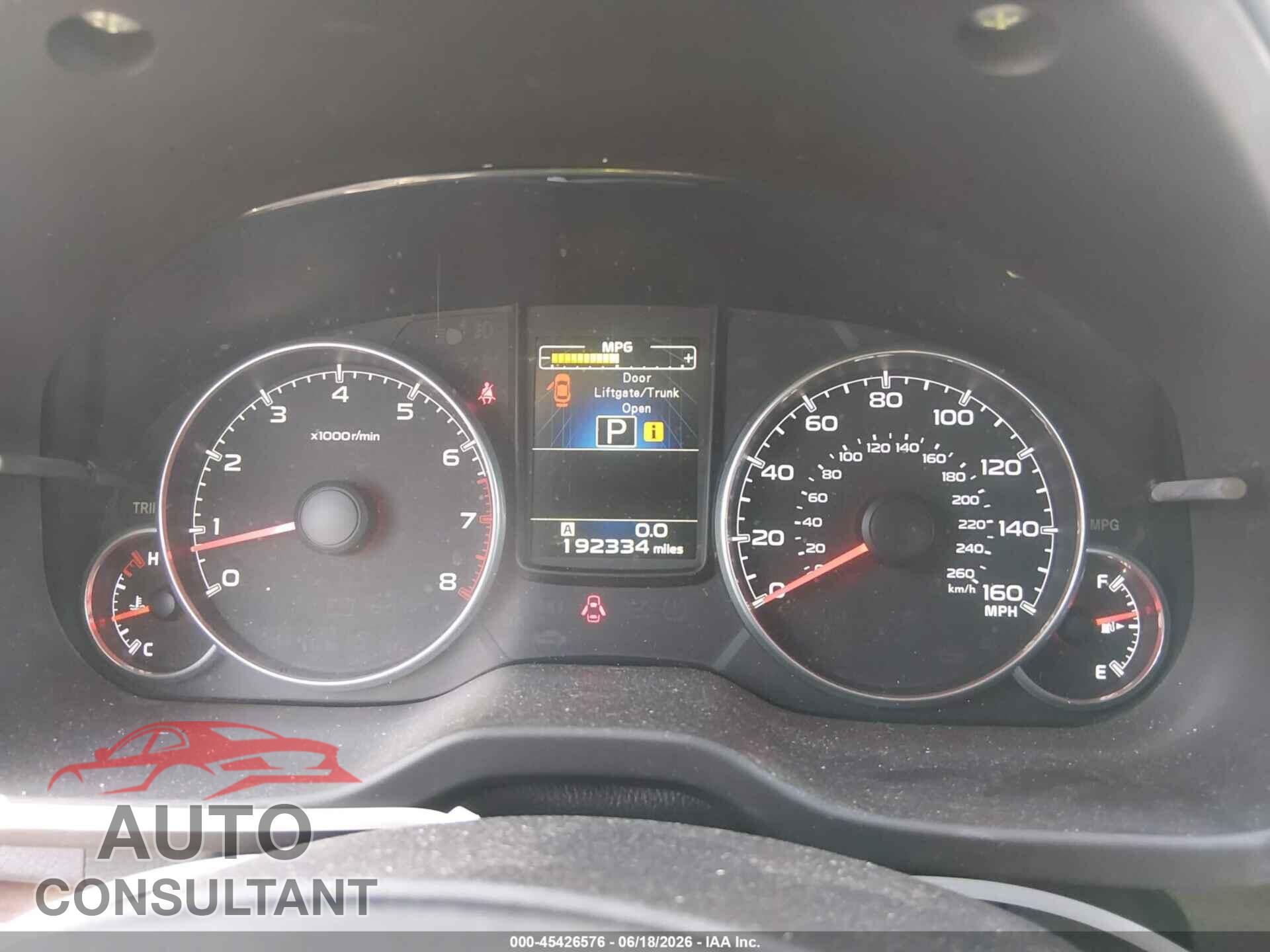 SUBARU LEGACY 2014 - 4S3BMDM68E2002965