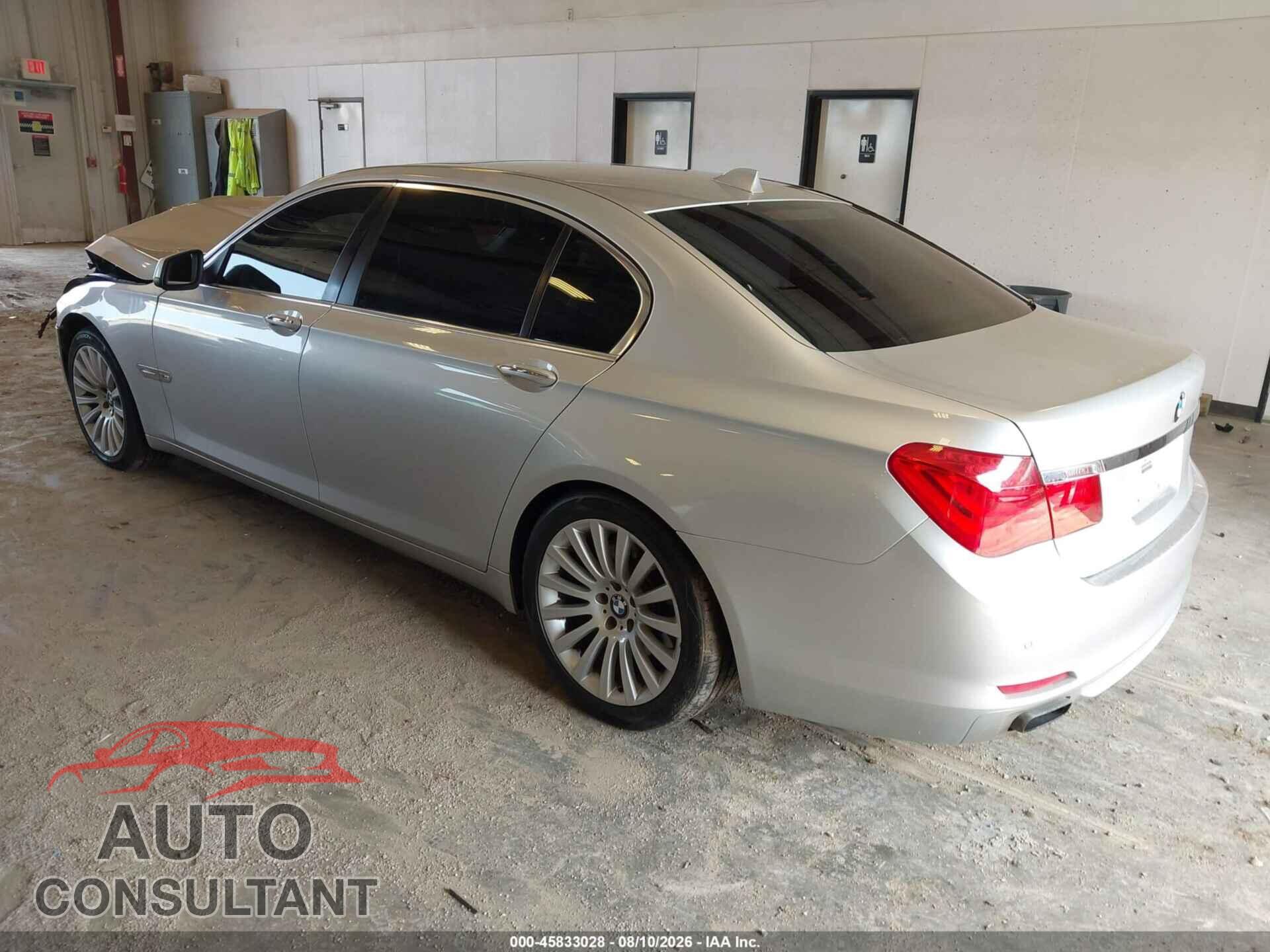 BMW 750LI 2012 - WBAKC8C58CC434804