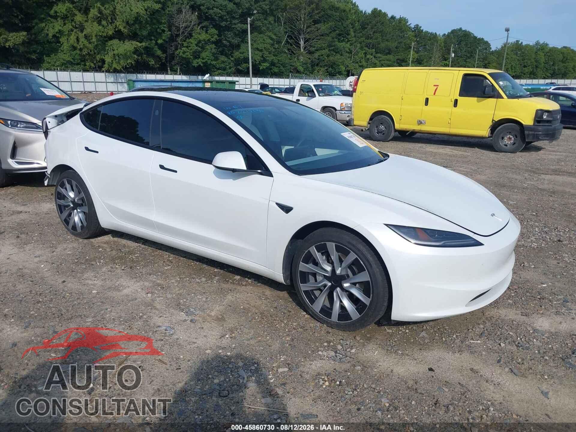 TESLA MODEL 3 2025 - 5YJ3E1EA1SF980008