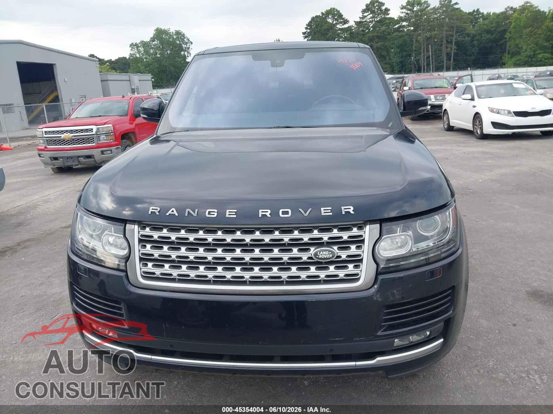 LAND ROVER RANGE ROVER 2016 - SALGS3EF4GA270465
