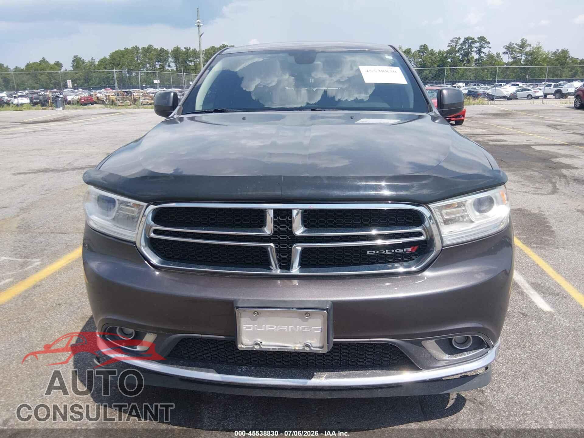 DODGE DURANGO 2017 - 1C4RDJAG8HC709699