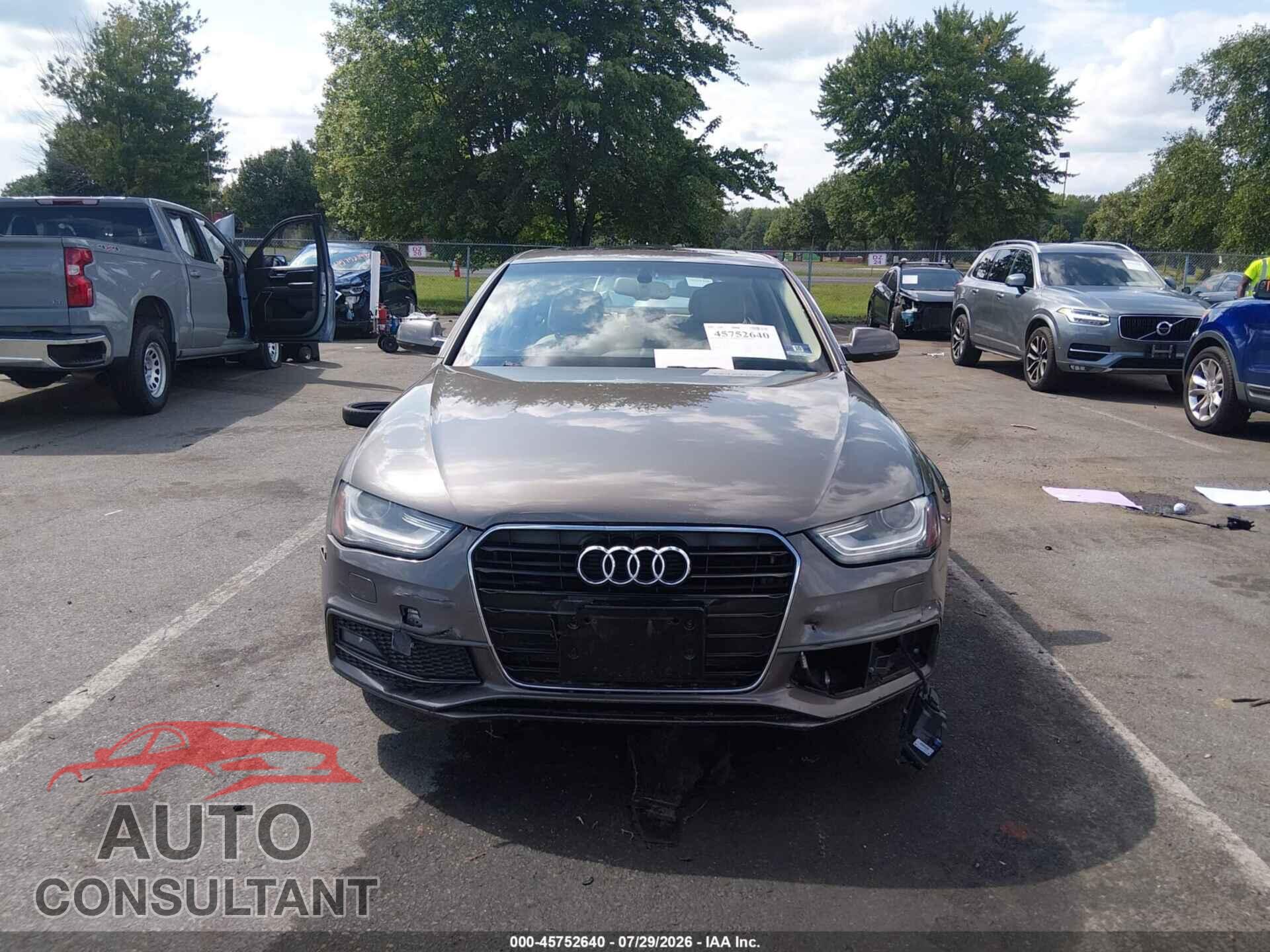 AUDI A4 2014 - WAUFFAFL2EA007241