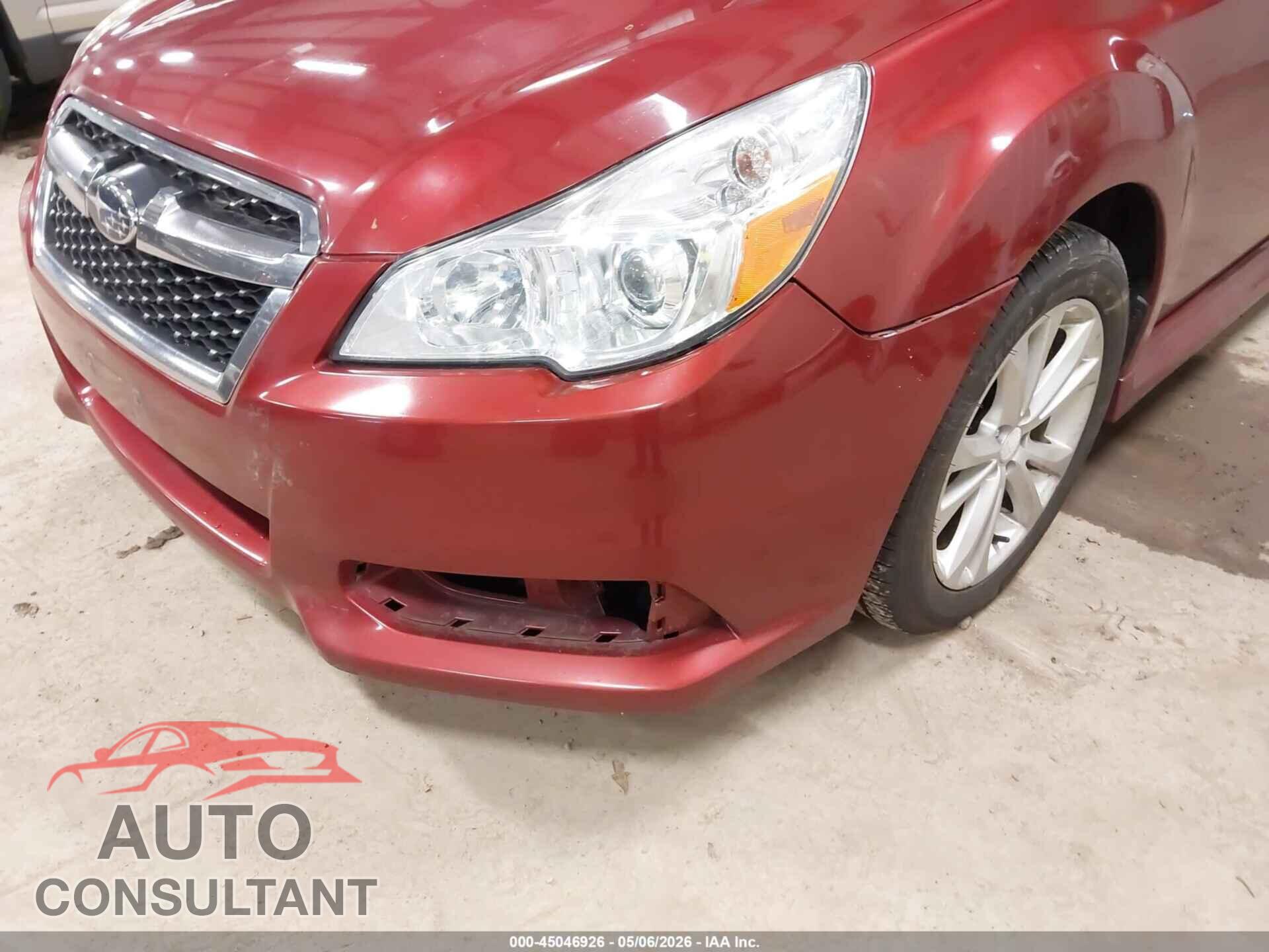SUBARU LEGACY 2013 - 4S3BMBC67D3046048