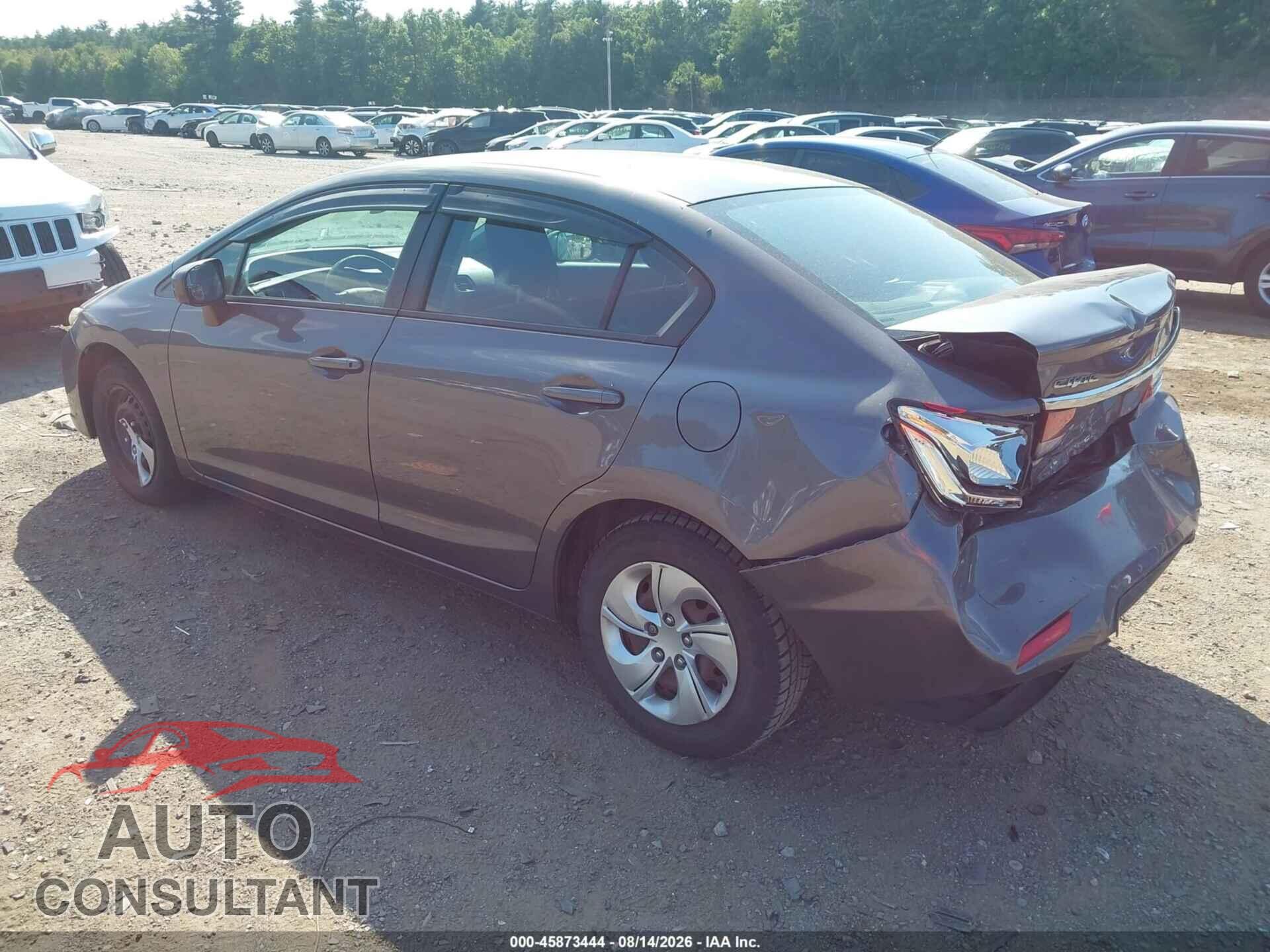 HONDA CIVIC 2014 - 2HGFB2F55EH546784