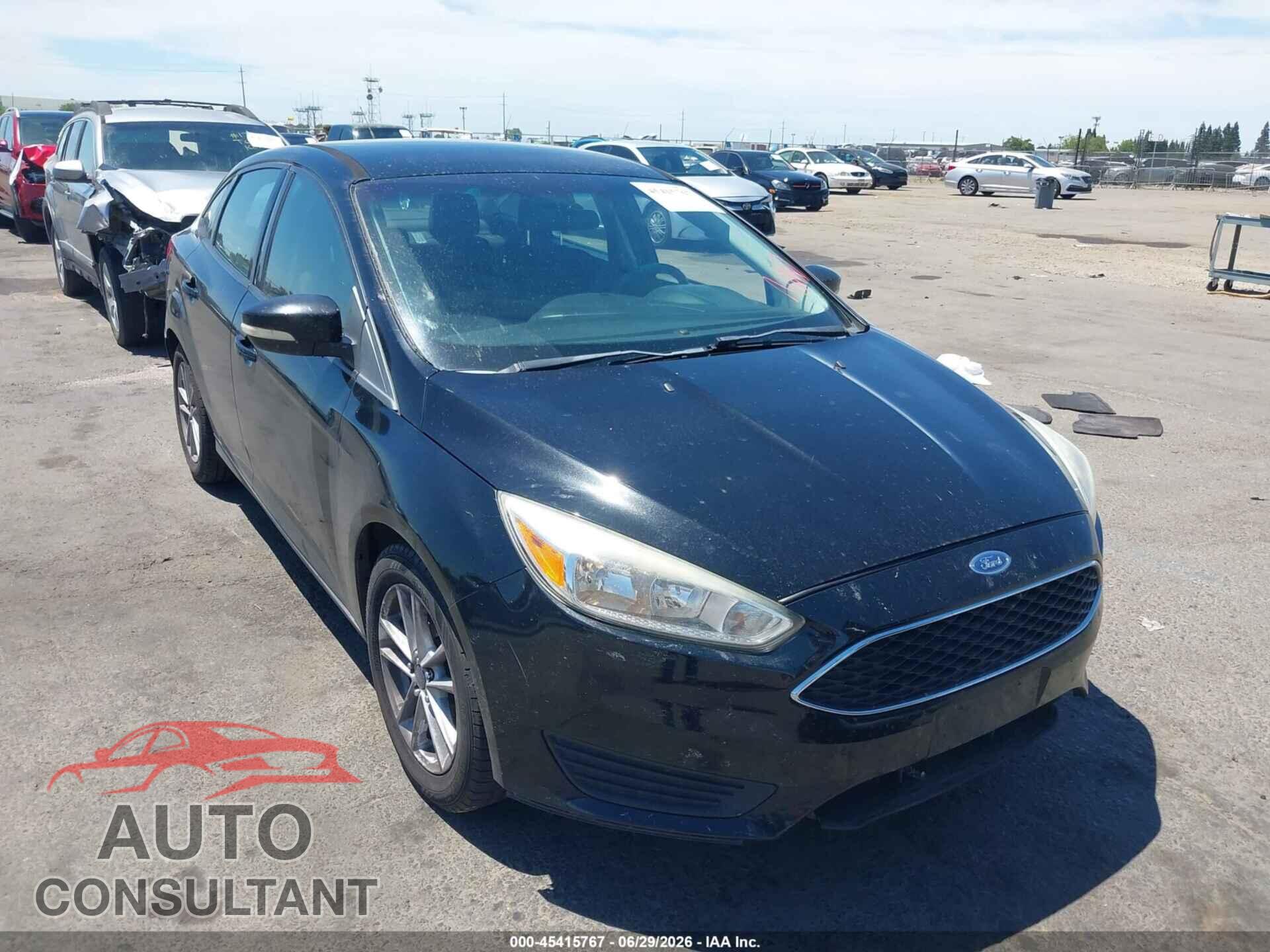 FORD FOCUS 2017 - 1FADP3FE1HL237565
