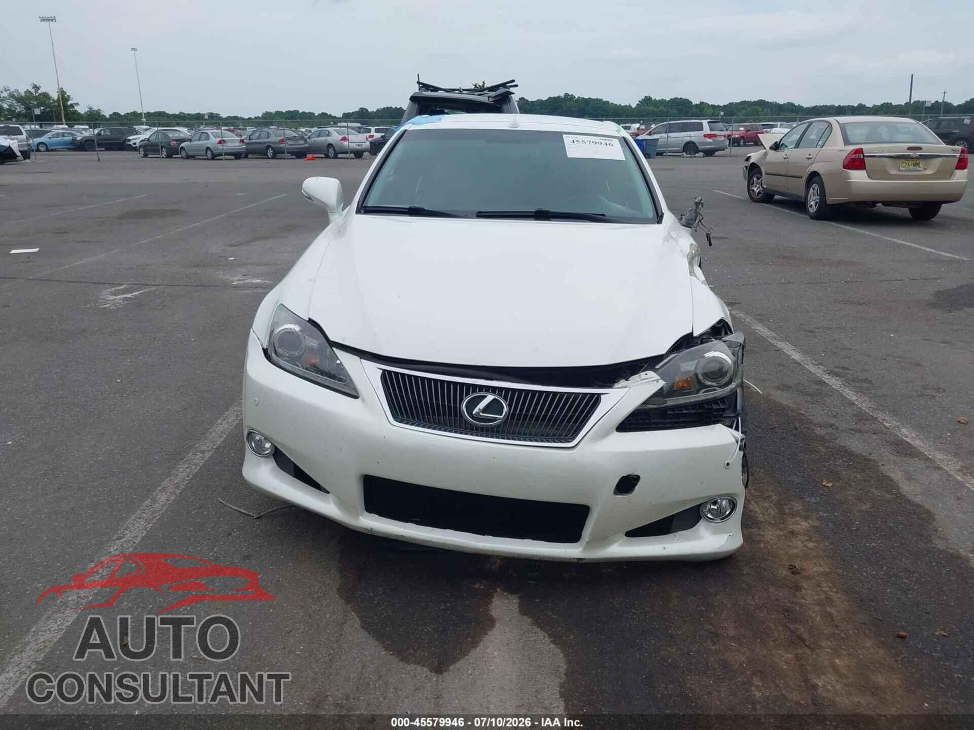 LEXUS IS 250C 2012 - JTHFF2C20C2522099
