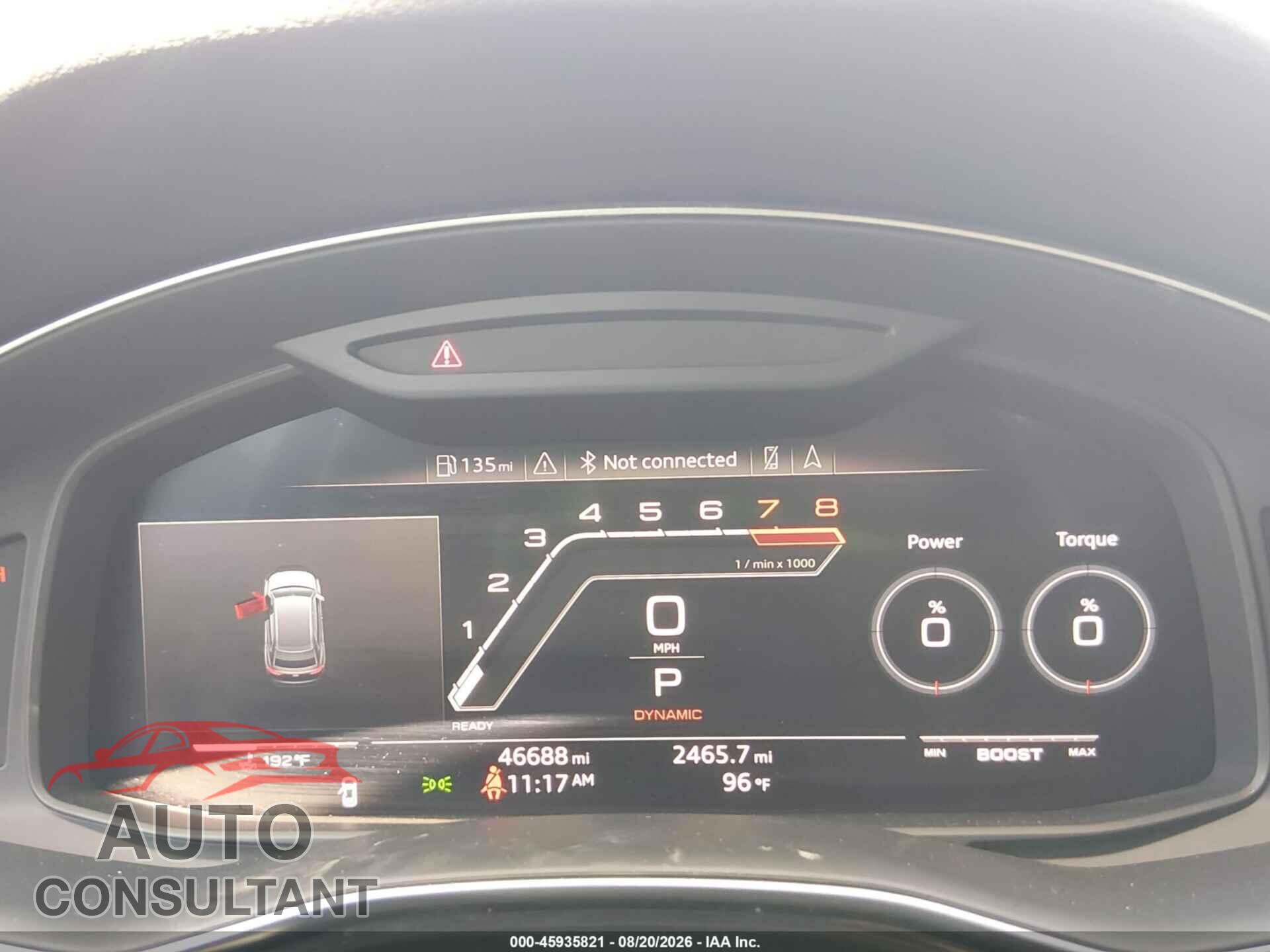 AUDI Q8 2020 - WA1BVAF19LD003258
