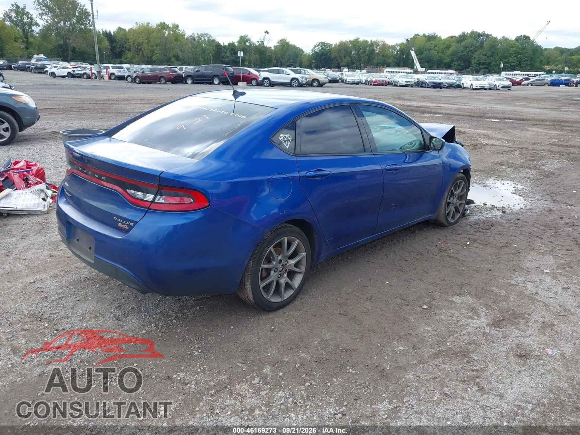 DODGE DART 2014 - 1C3CDFBB3ED851877