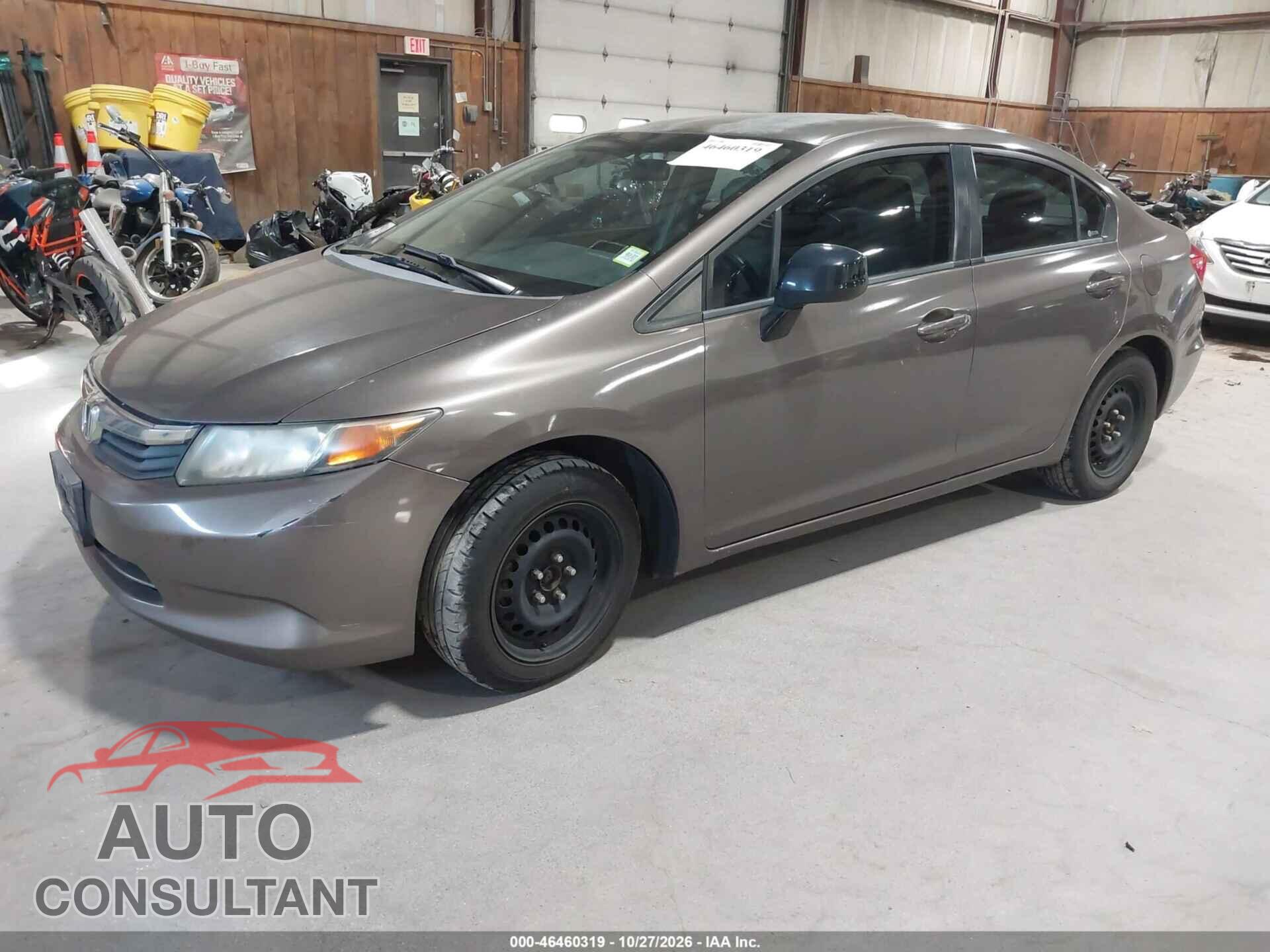 HONDA CIVIC 2012 - 2HGFB2F54CH516382