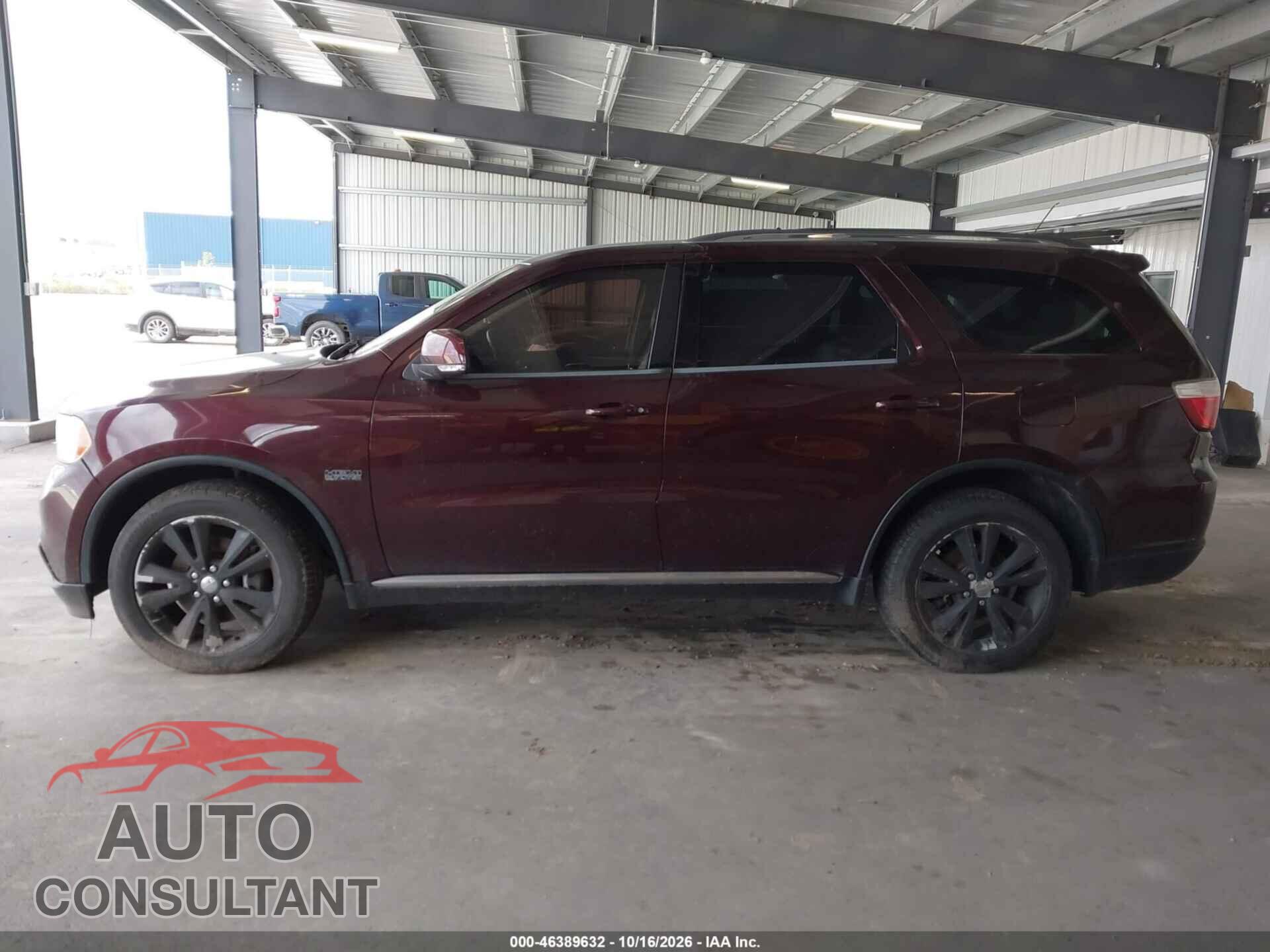 DODGE DURANGO 2012 - 1C4SDJDT7CC309443