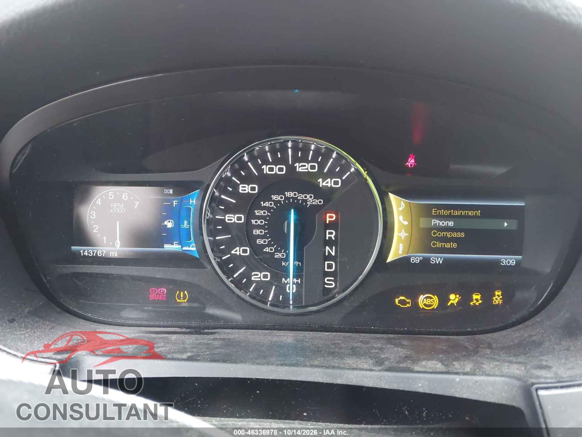 FORD EDGE 2013 - 2FMDK3AK5DBB86194