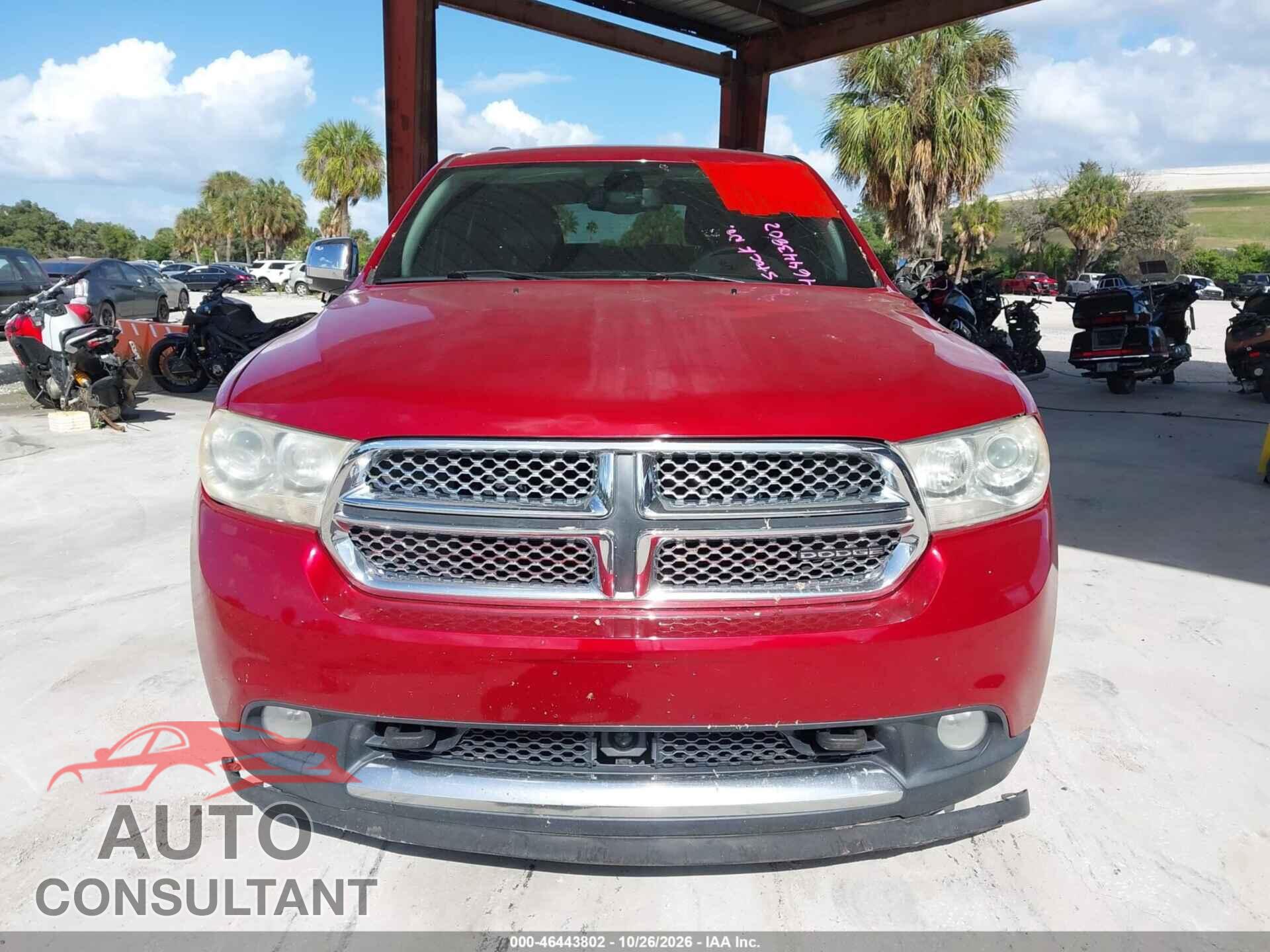 DODGE DURANGO 2011 - 1D4SE5GT2BC689017