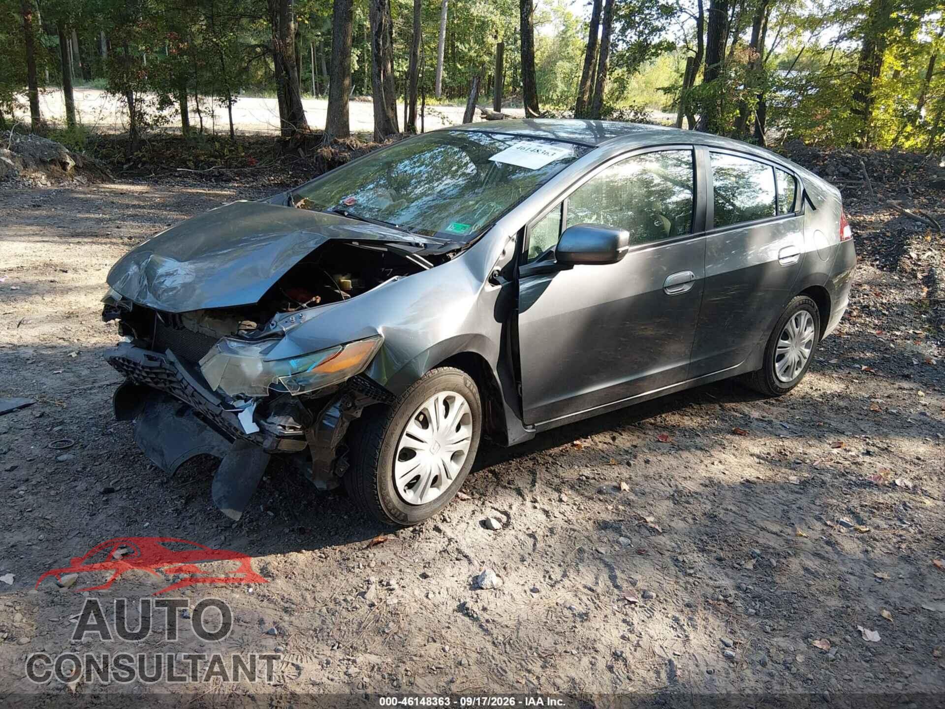 HONDA INSIGHT 2011 - JHMZE2H56BS001681