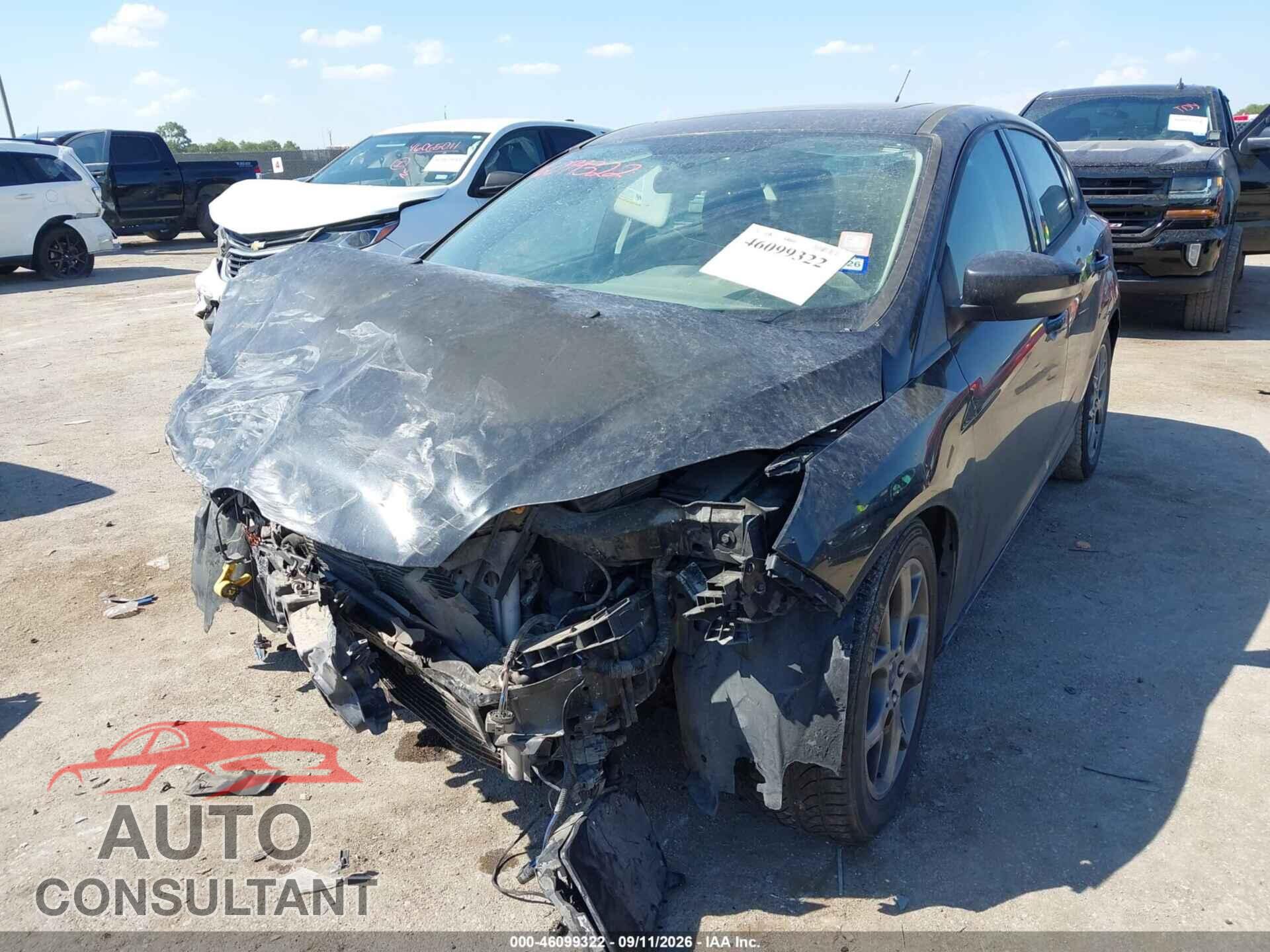 FORD FOCUS 2013 - 1FADP3K28DL344179