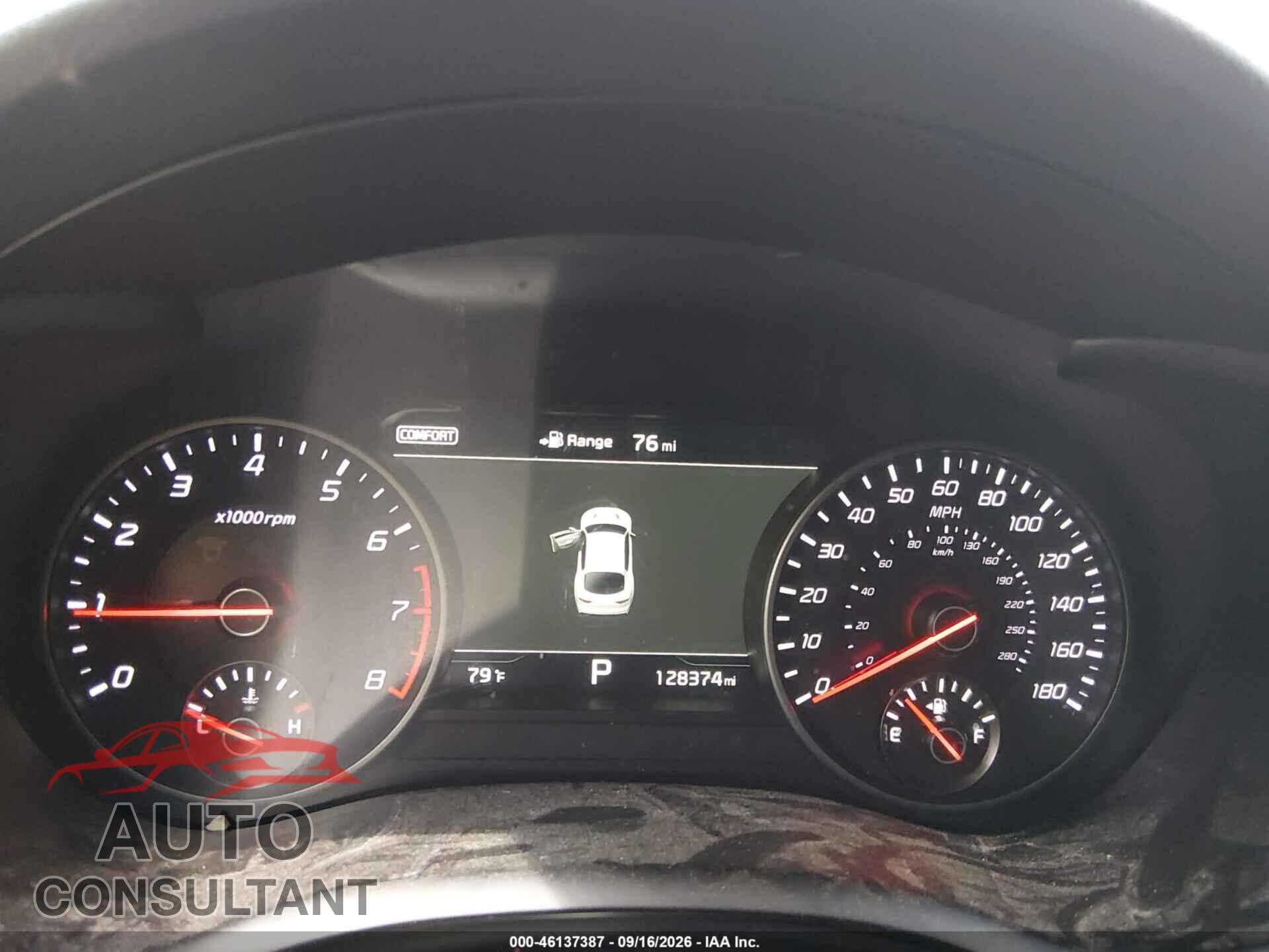 KIA STINGER 2021 - KNAE45LC2M6091463