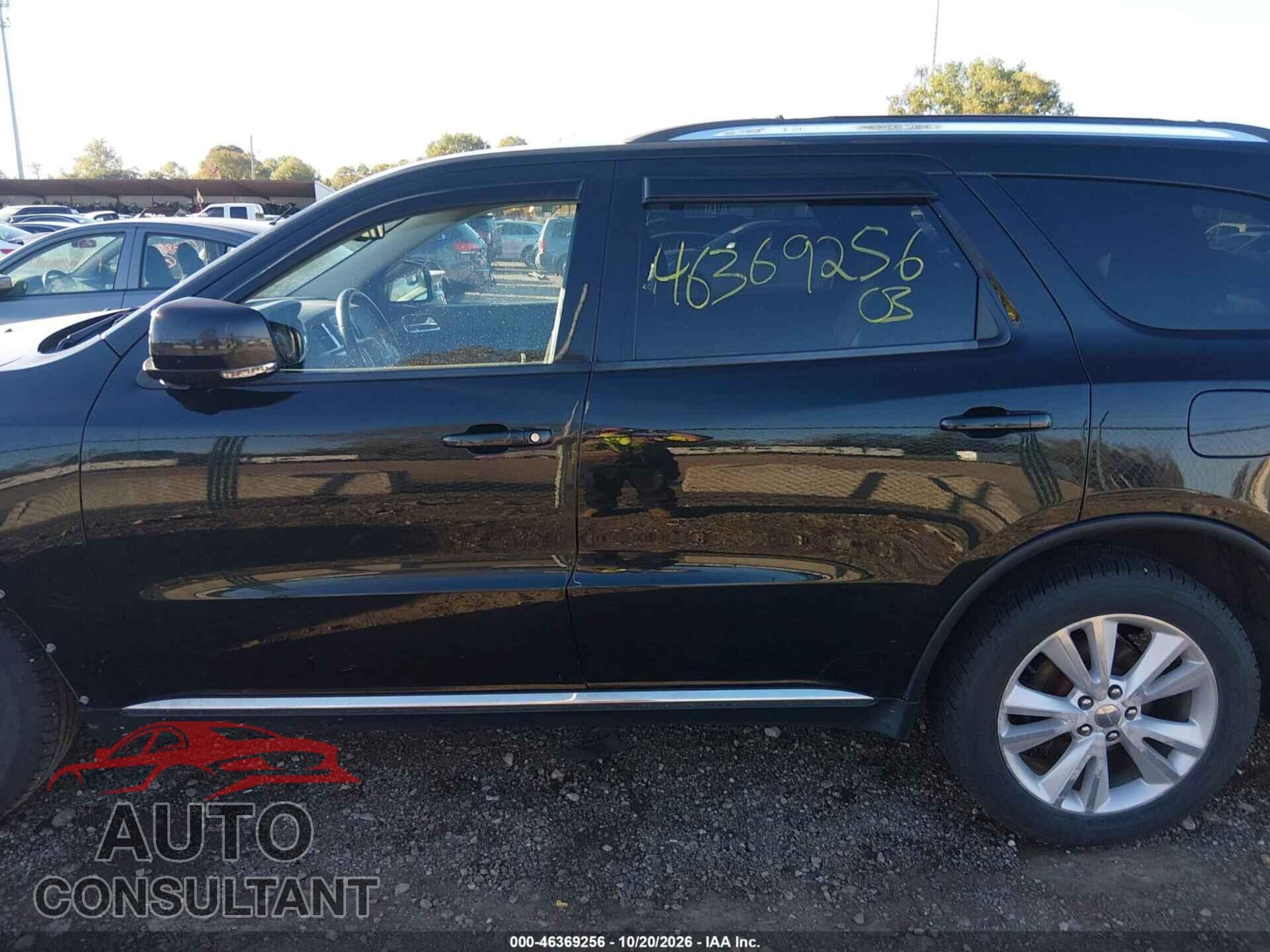 DODGE DURANGO 2012 - 1C4RDJDGXCC329820