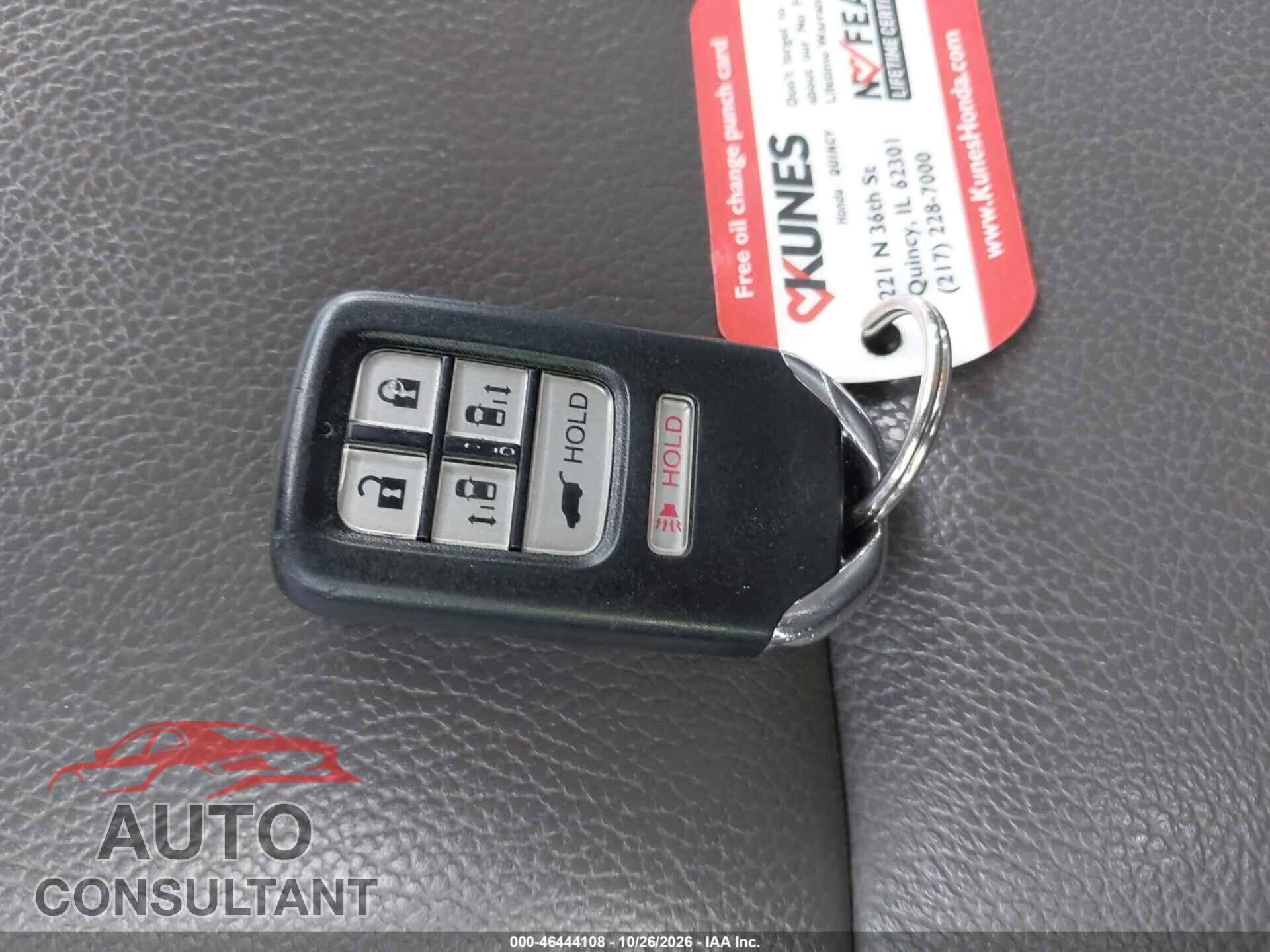 HONDA ODYSSEY 2016 - 5FNRL5H64GB016170