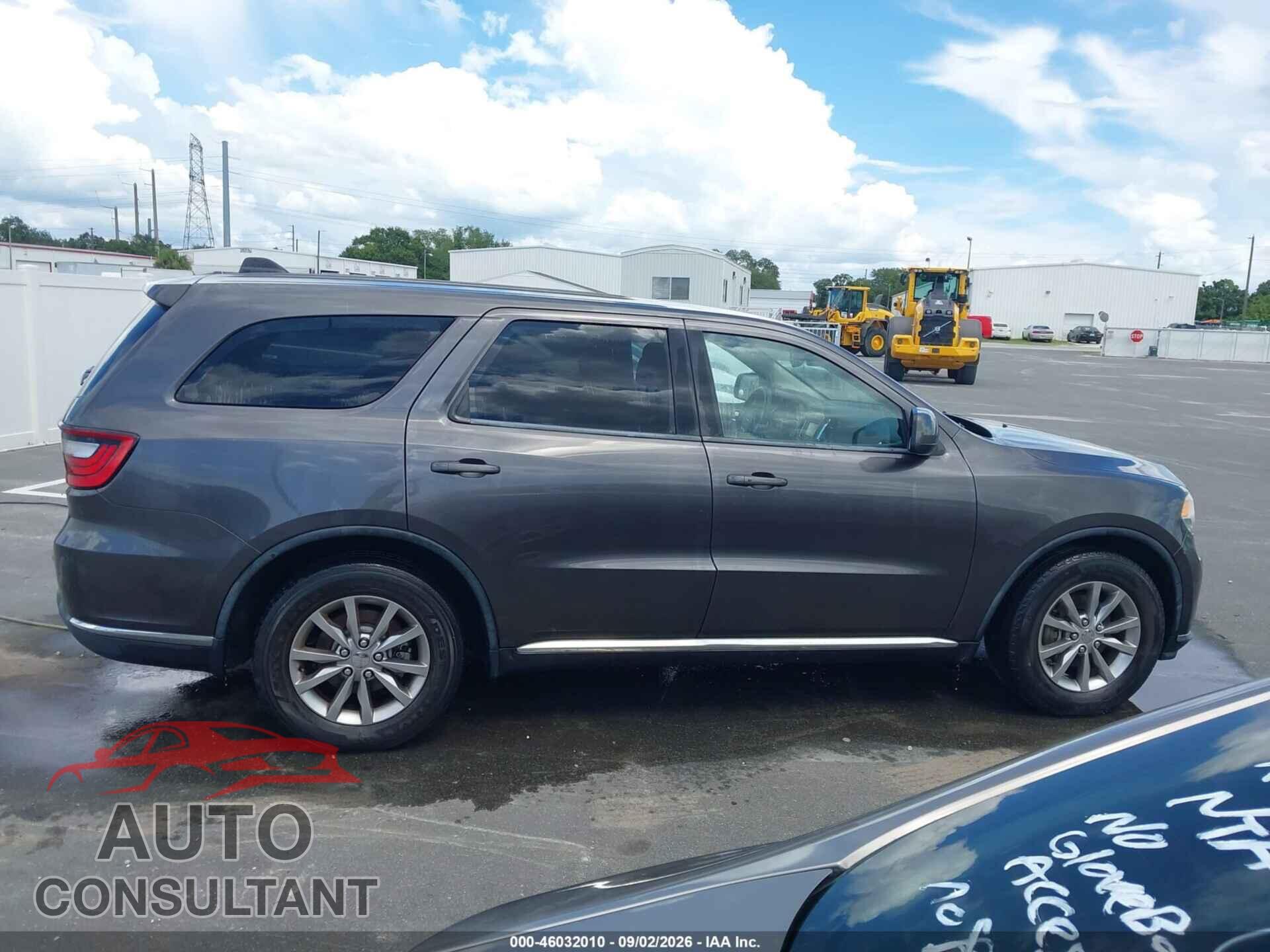DODGE DURANGO 2016 - 1C4RDHAG3GC301070