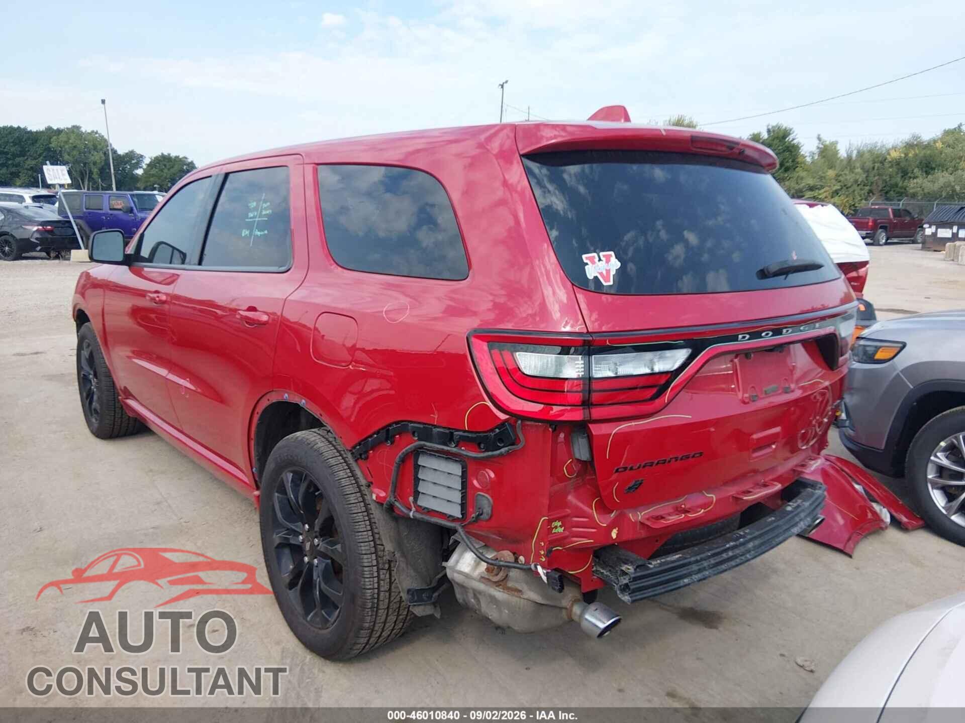 DODGE DURANGO 2020 - 1C4RDJDG7LC382376