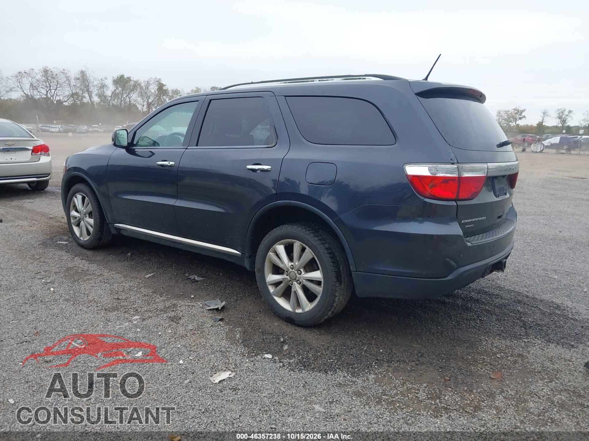 DODGE DURANGO 2013 - 1C4RDJDG2DC509049