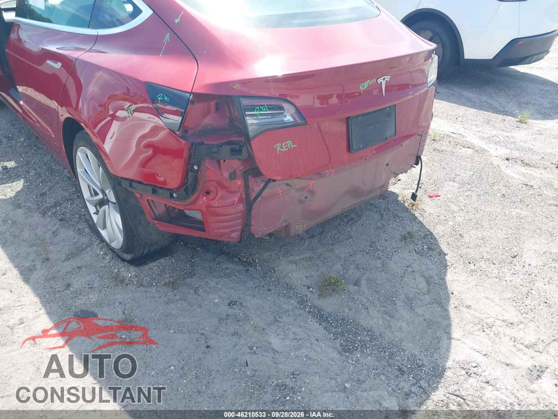 TESLA MODEL 3 2019 - 5YJ3E1EA6KF432067