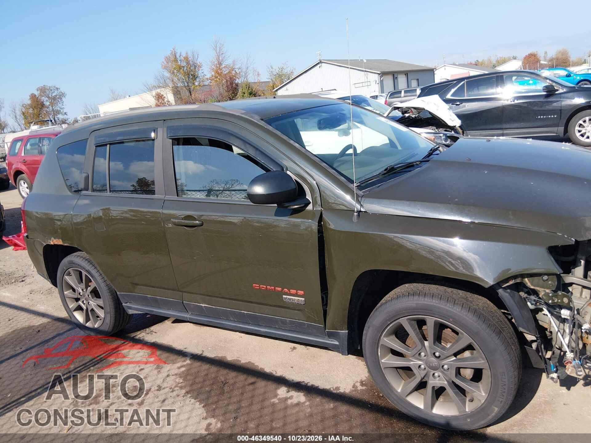 JEEP COMPASS 2017 - 1C4NJDBB3HD101613