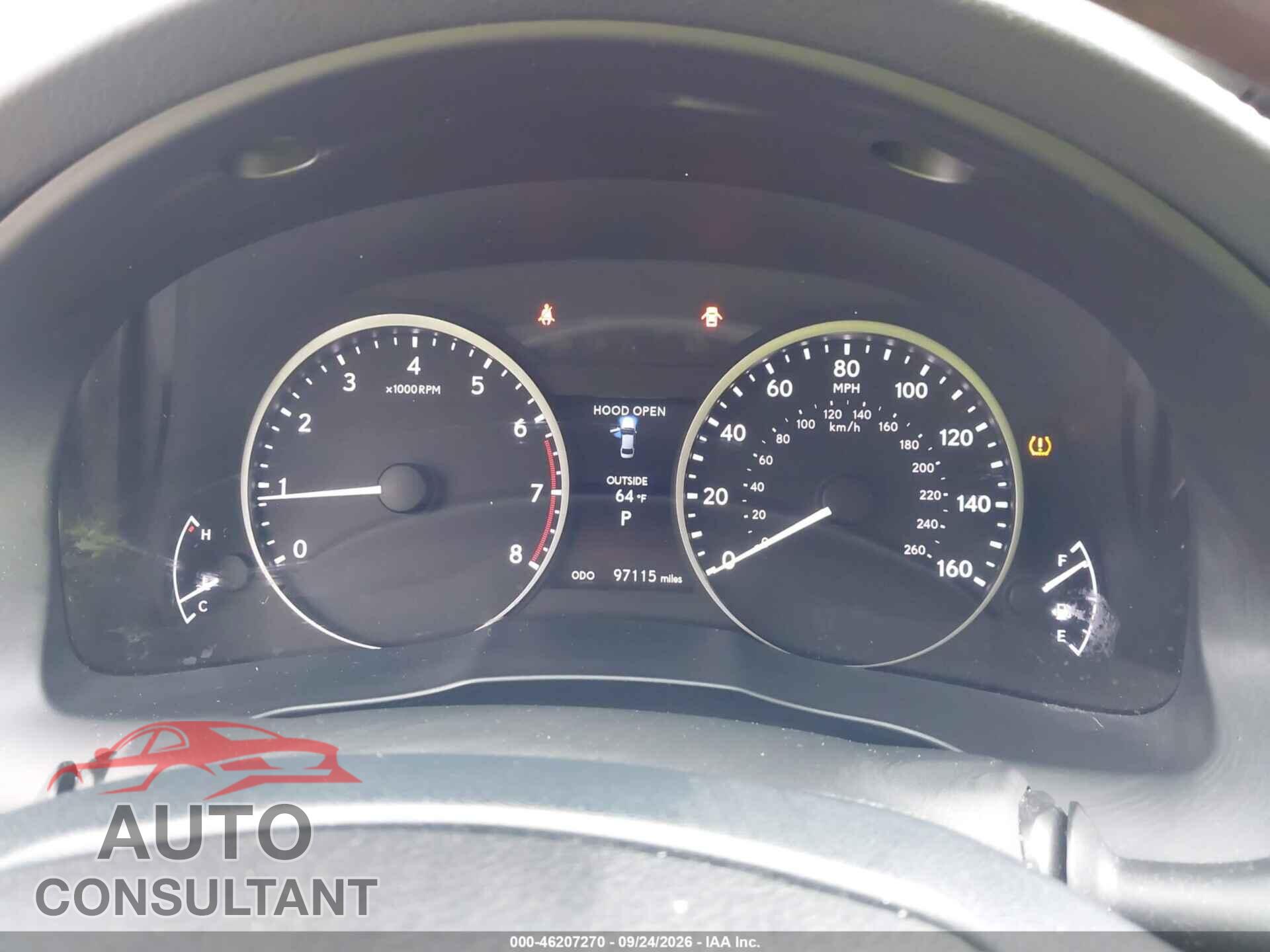 LEXUS ES 350 2015 - JTHBK1GG7F2193402