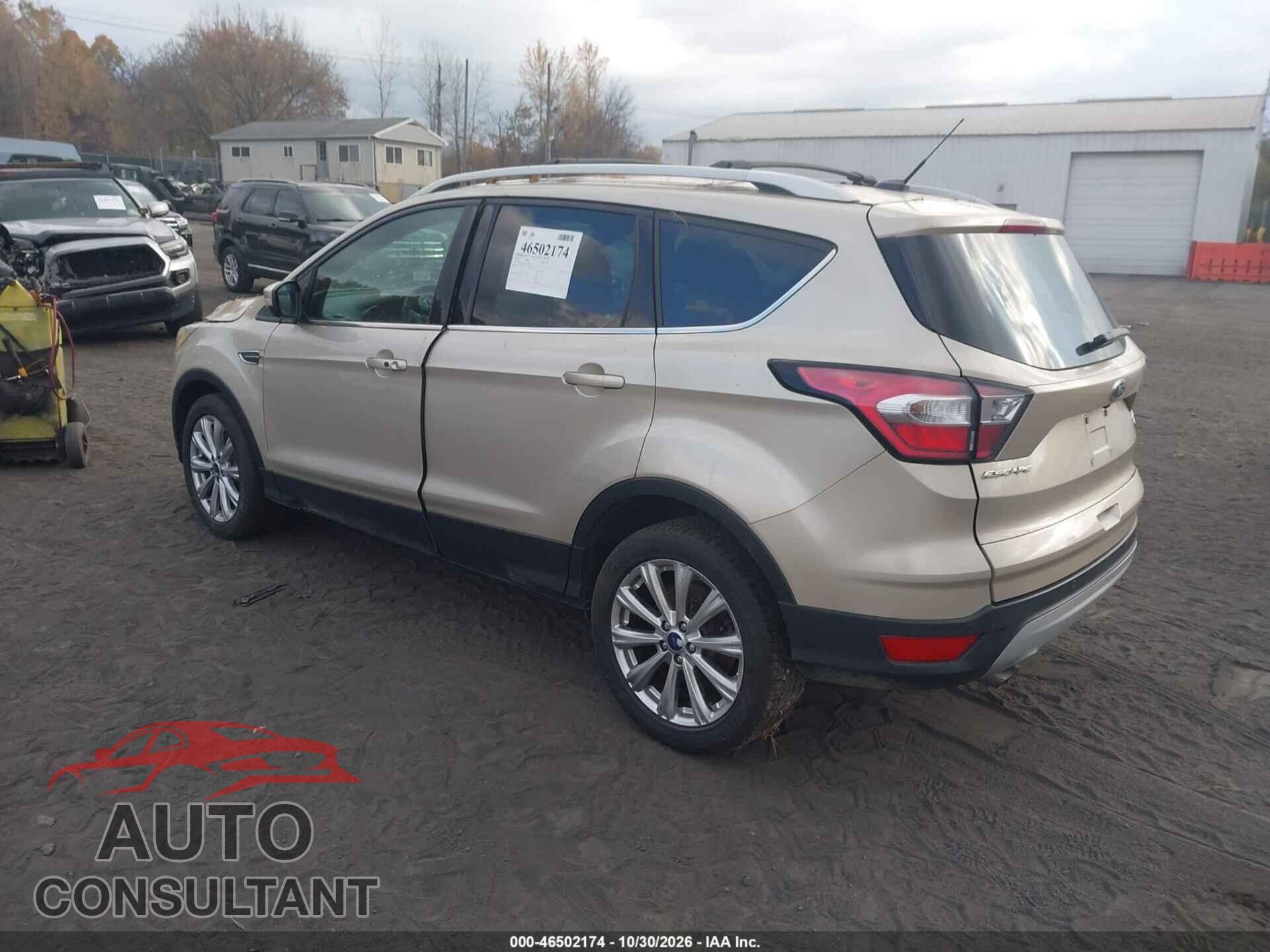 FORD ESCAPE 2017 - 1FMCU9JD3HUC37069