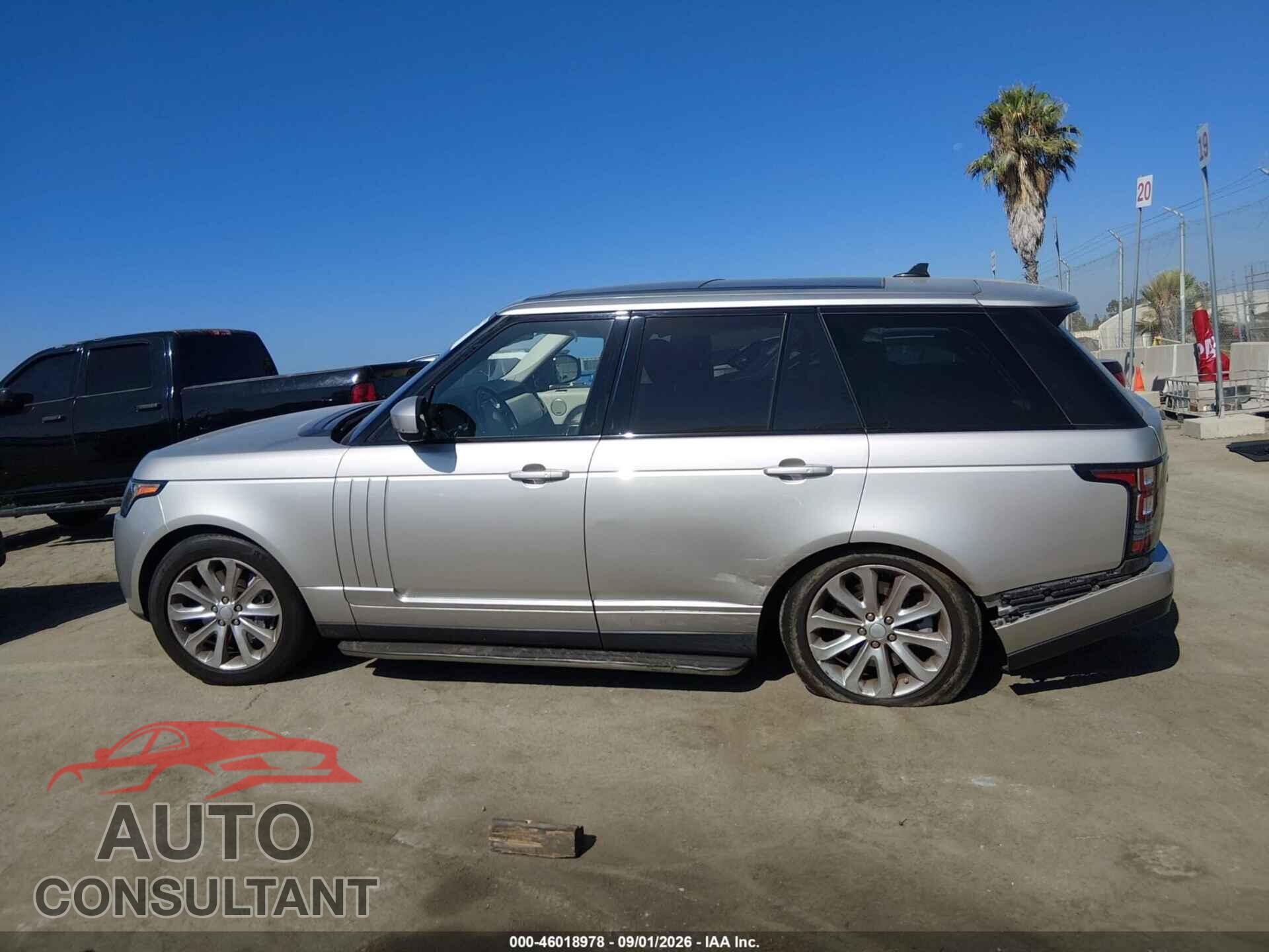 LAND ROVER RANGE ROVER 2016 - SALGS2VF9GA253283