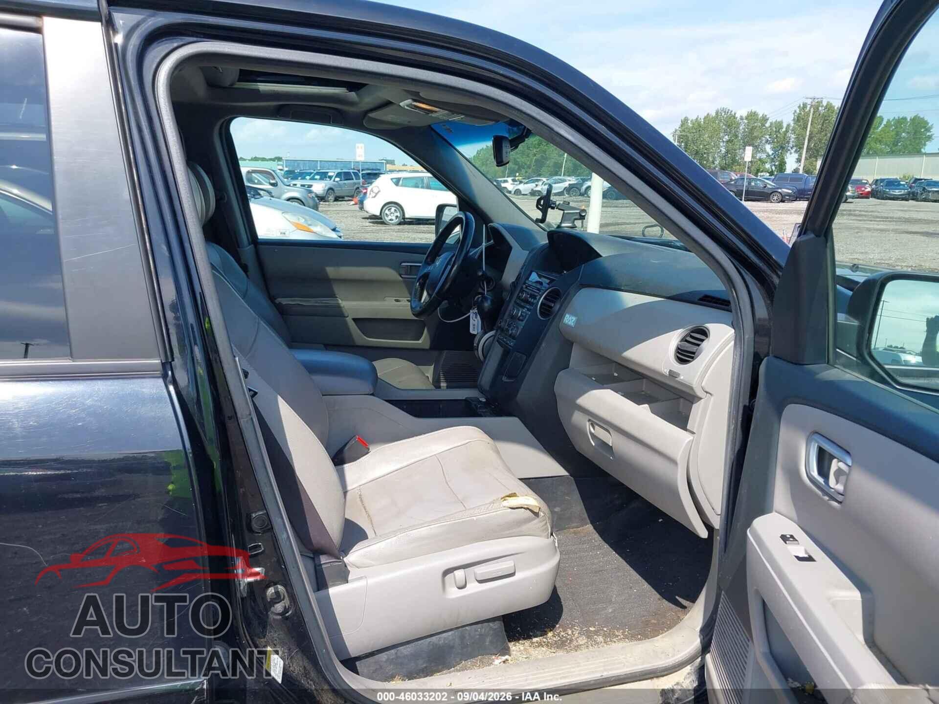 HONDA PILOT 2012 - 5FNYF4H59CB047106