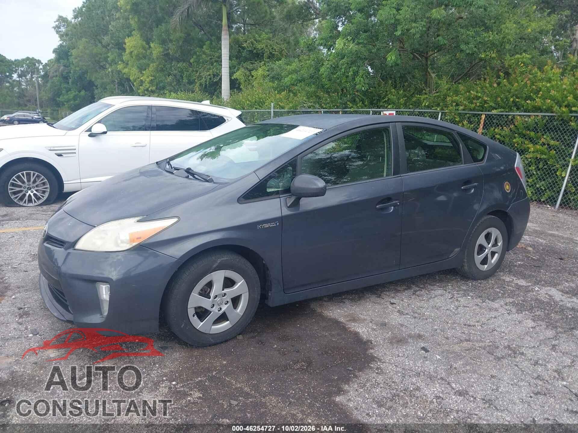 TOYOTA PRIUS 2013 - JTDKN3DU7D5577982