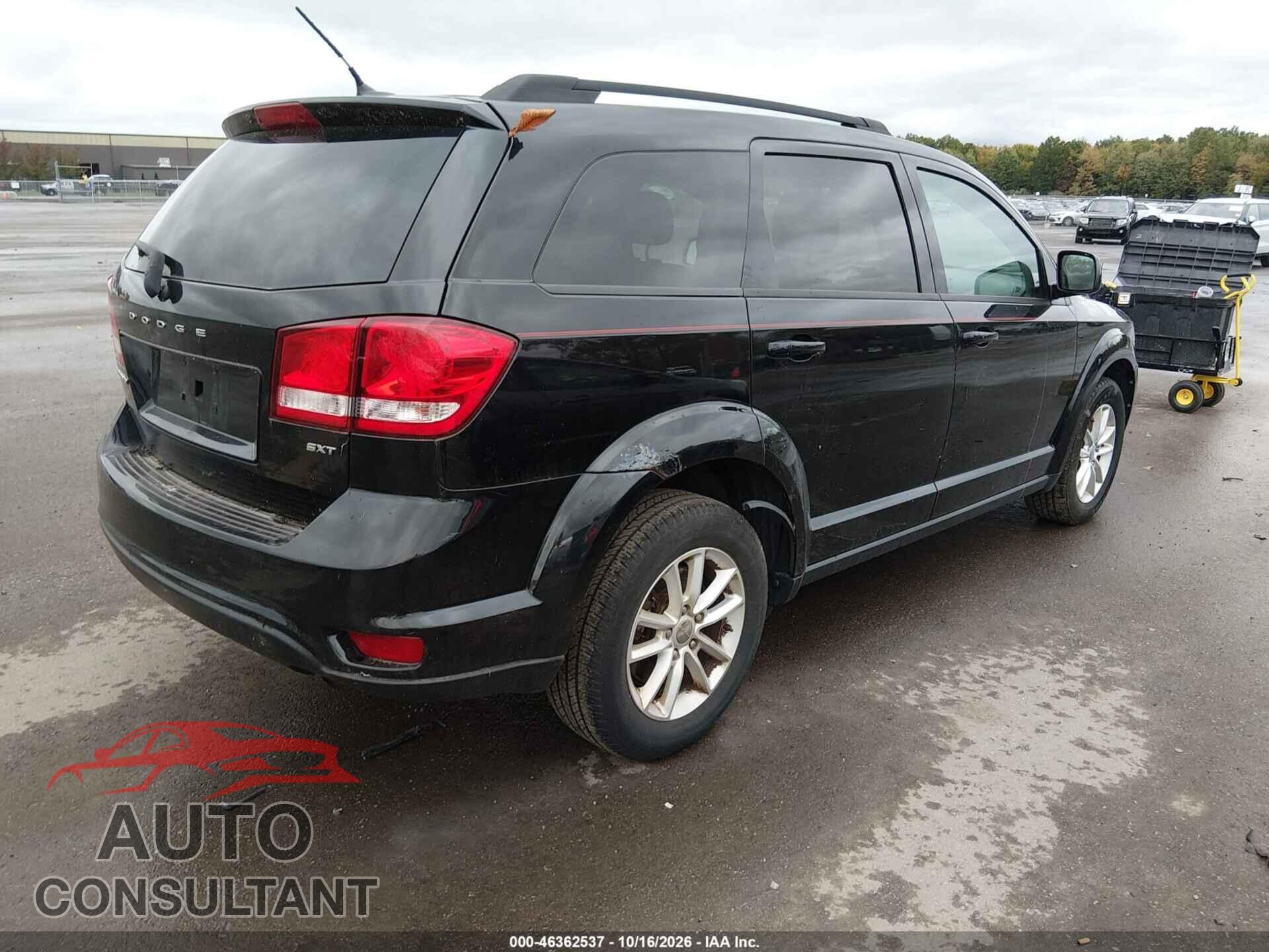 DODGE JOURNEY 2015 - 3C4PDCBB3FT525889
