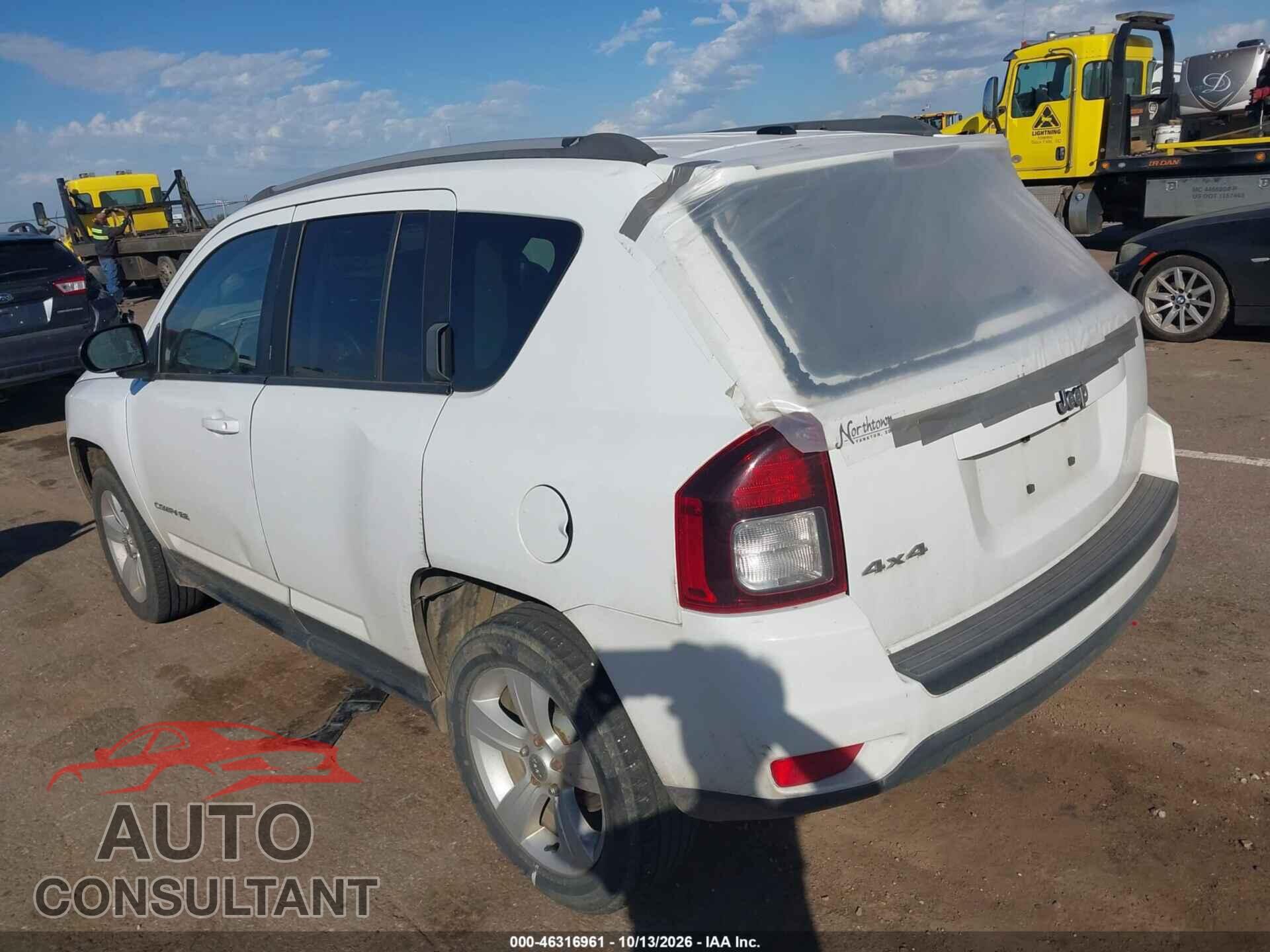 JEEP COMPASS 2017 - 1C4NJDBB6HD143497