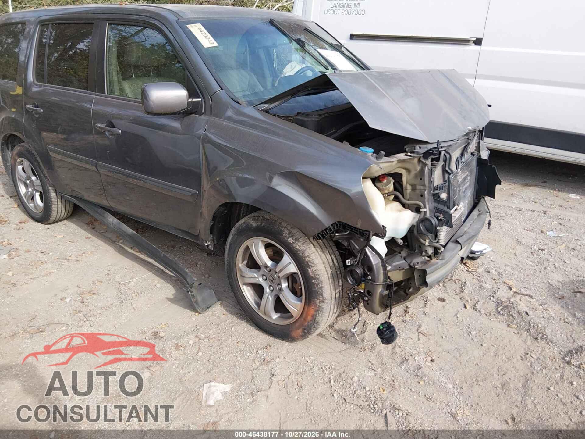 HONDA PILOT 2012 - 5FNYF4H58CB041829