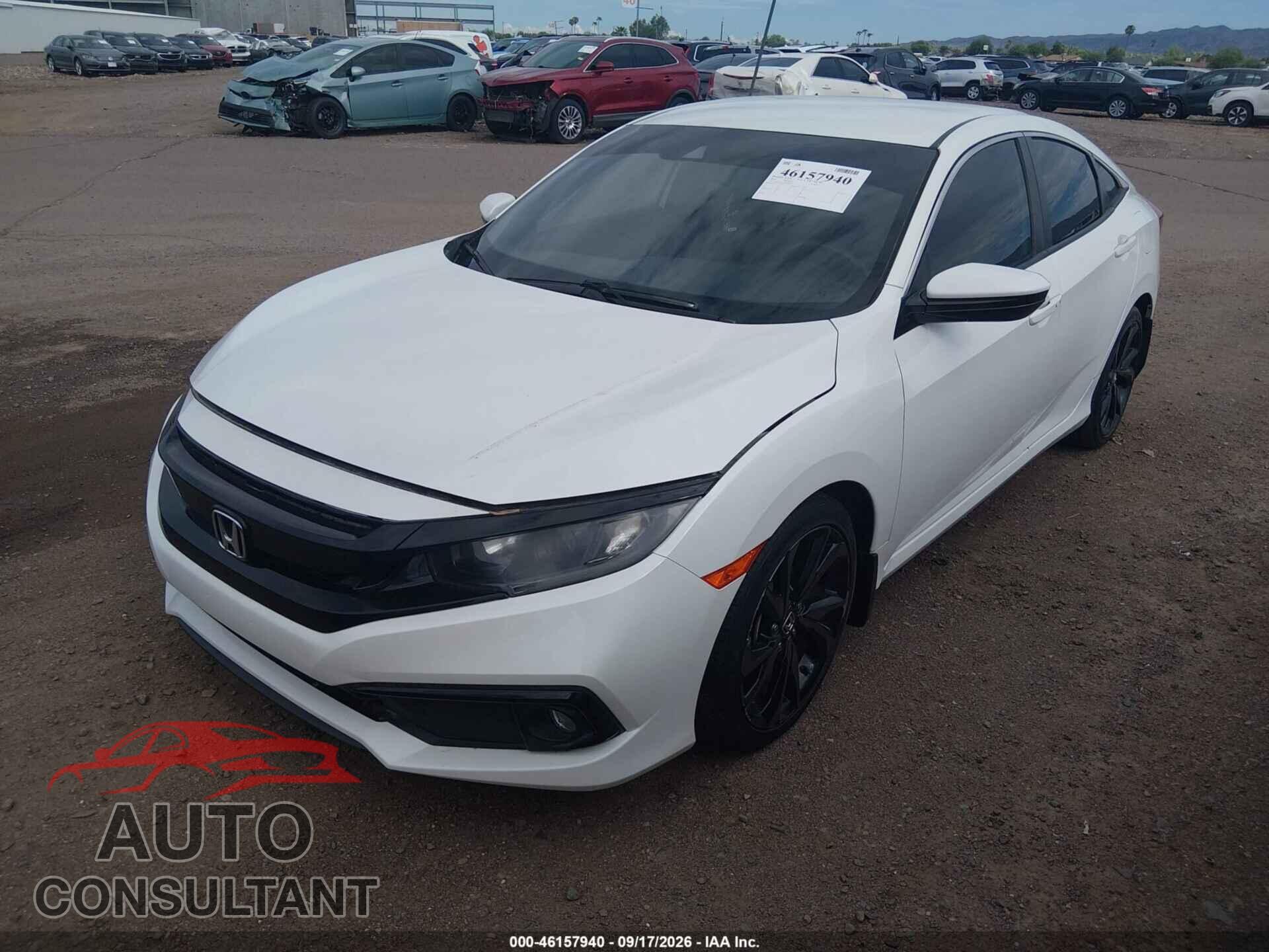 HONDA CIVIC 2020 - 19XFC2E85LE002088
