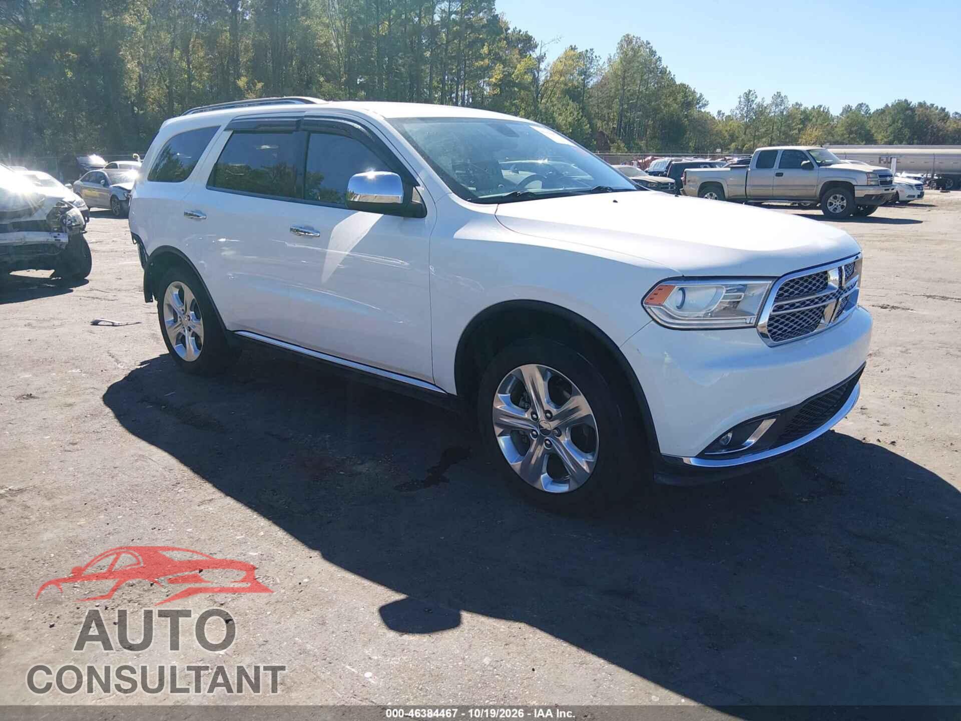 DODGE DURANGO 2014 - 1C4RDHAG1EC974386