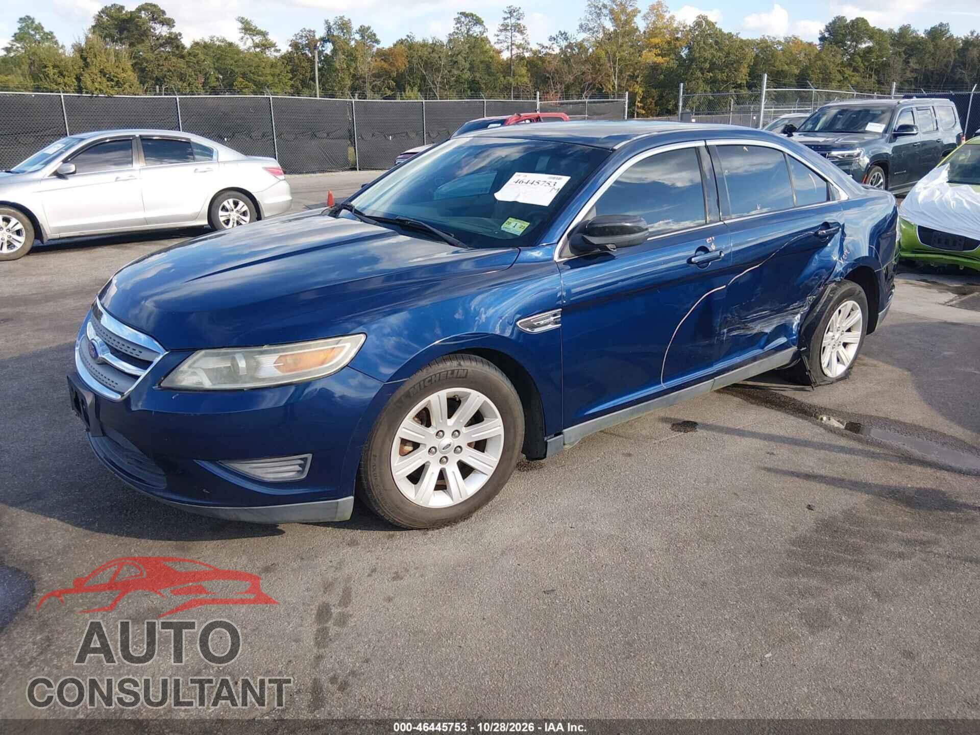 FORD TAURUS 2012 - 1FAHP2DW6CG122274