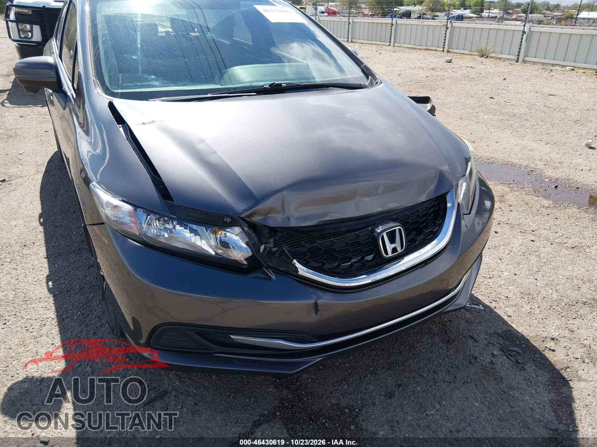 HONDA CIVIC 2015 - 19XFB2F8XFE098399