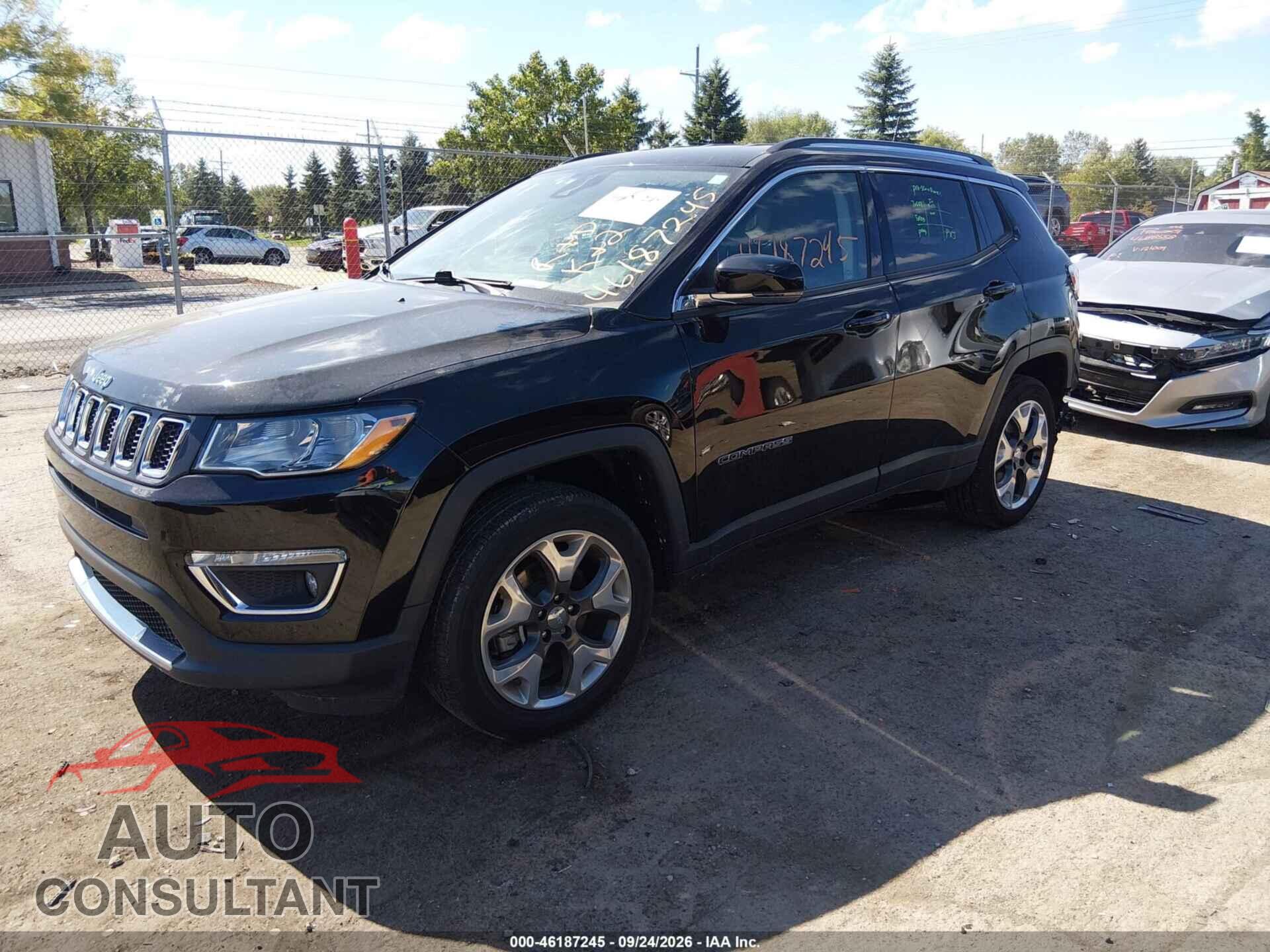 JEEP COMPASS 2021 - 3C4NJDCB7MT503587