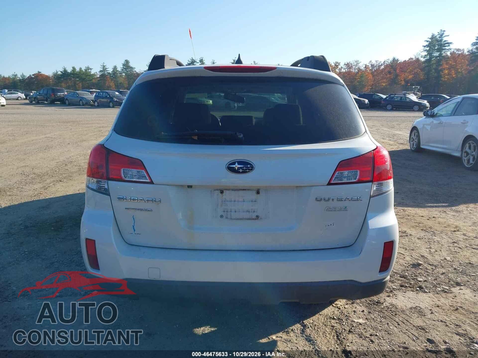 SUBARU OUTBACK 2014 - 4S4BRBDC7E3230876