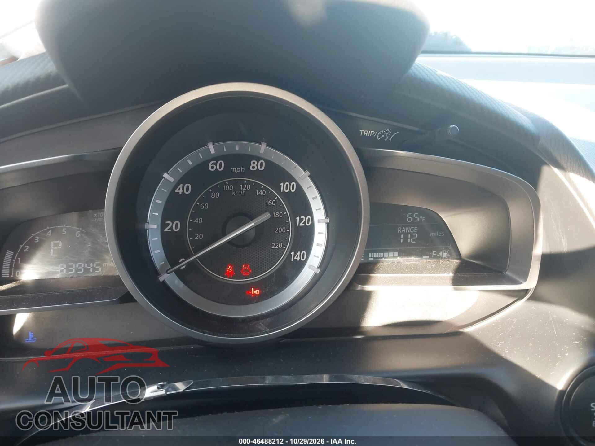 MAZDA CX-3 2016 - JM1DKBC73G0121289