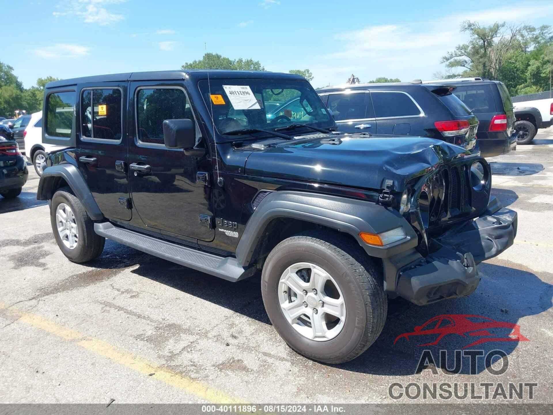 JEEP WRANGLER UNLIMITED 2021 - 1C4HJXDG1MW690876
