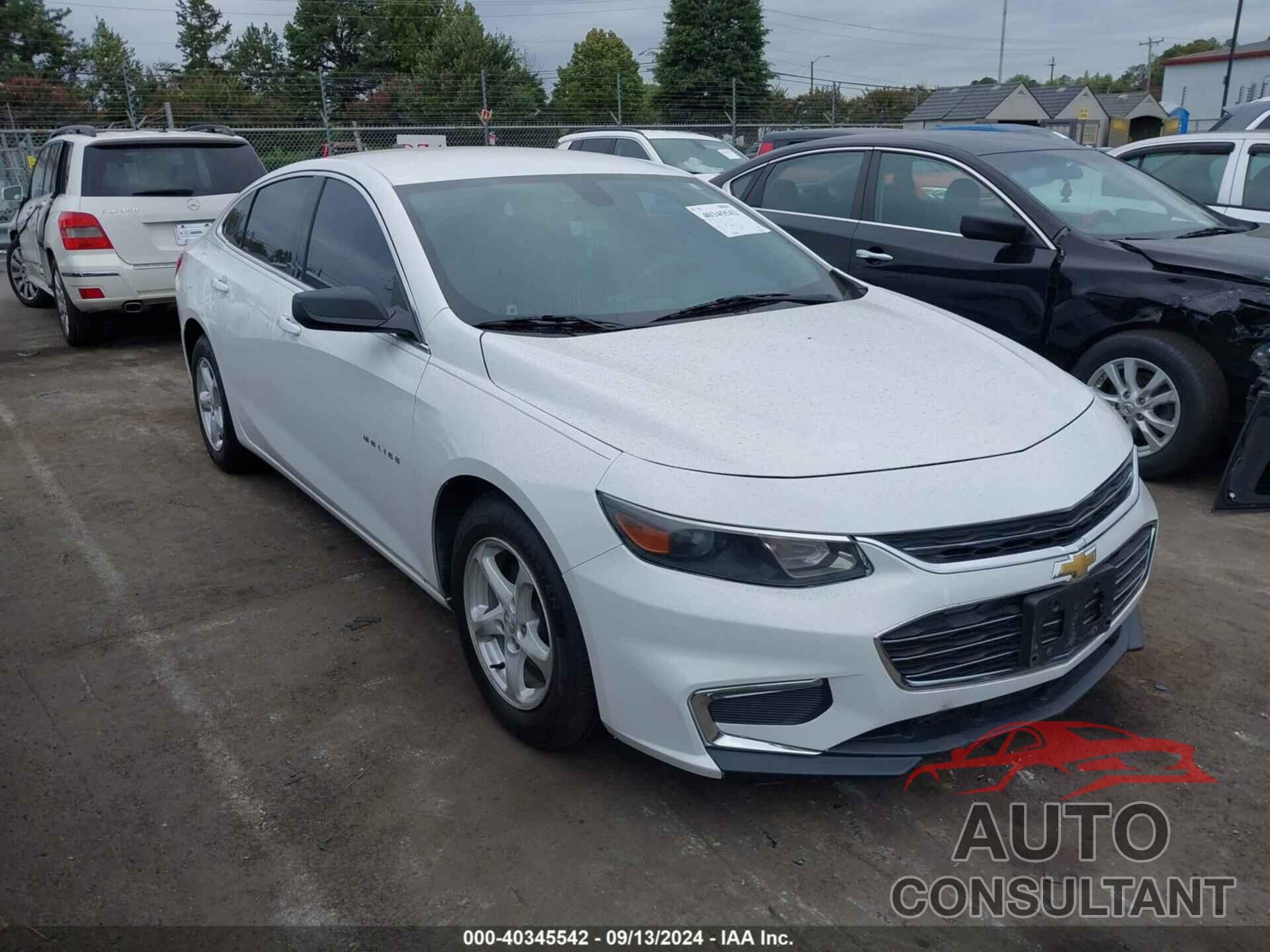 CHEVROLET MALIBU 2016 - 1G1ZB5ST3GF196389